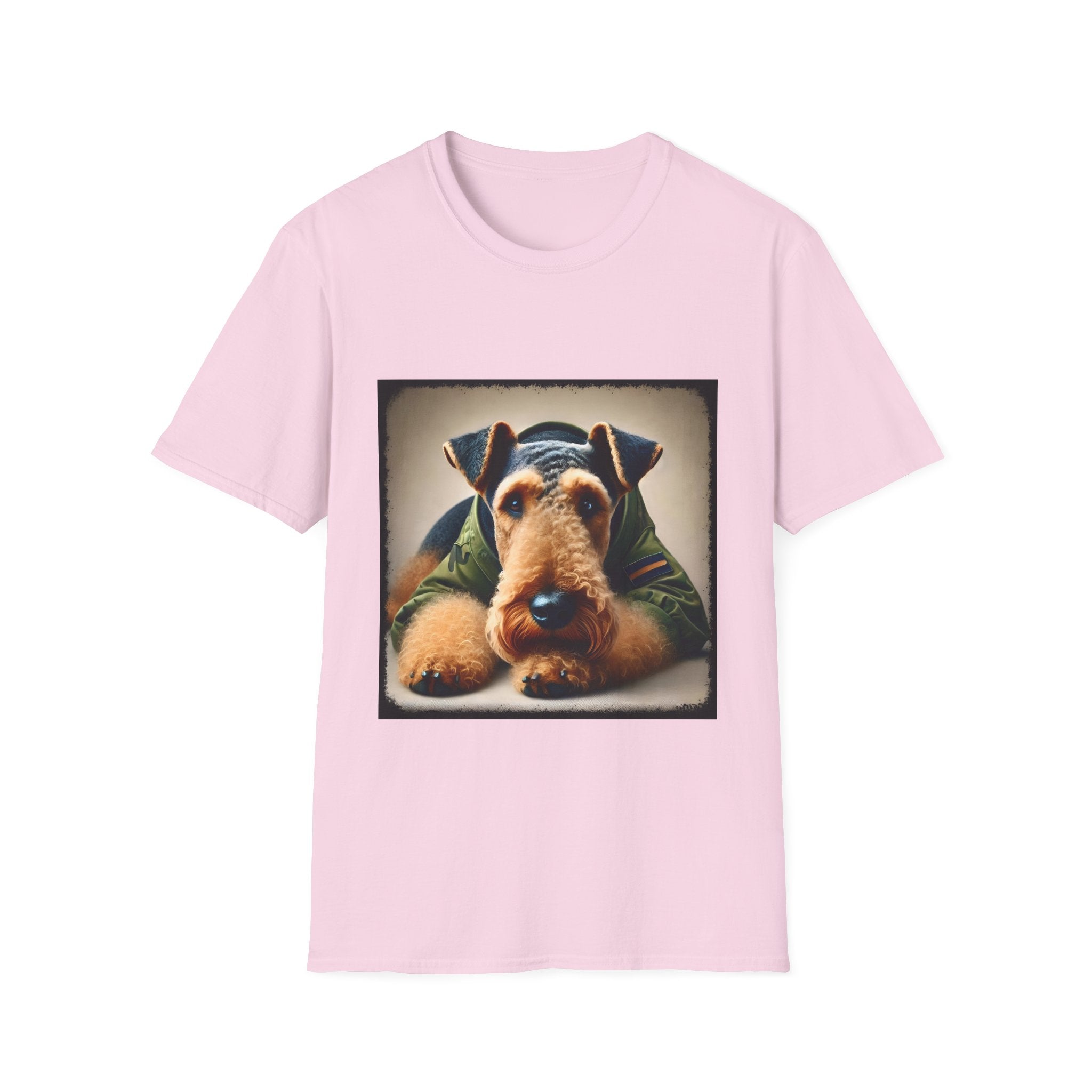 Airedale Terrier Shirt | Camo Cutie Dog Lover Tee