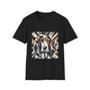 Basset Hound Bold Geometric | Unisex Dog T-Shirt