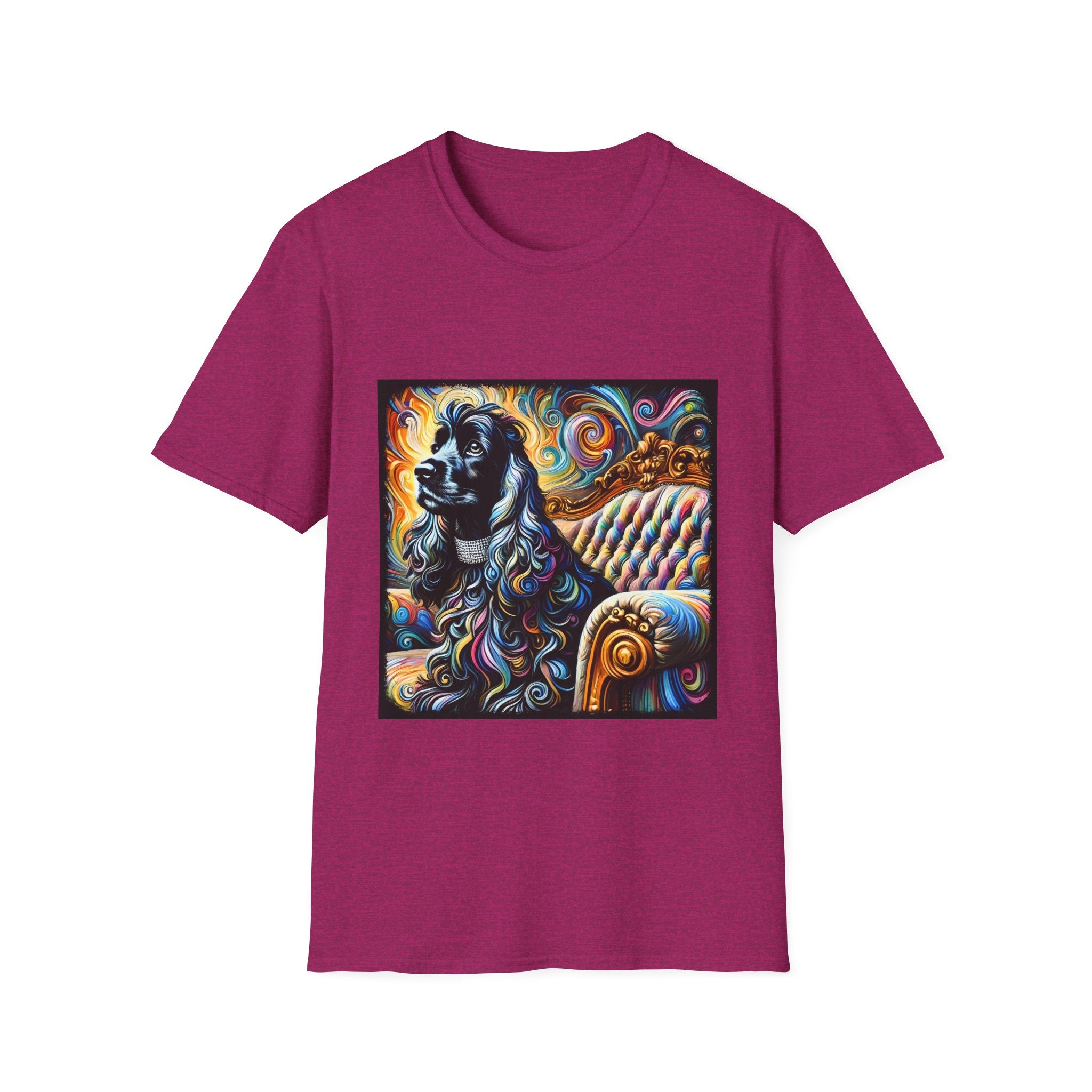 Cocker Spaniel Bold Swirl | Unisex Dog T-Shirt