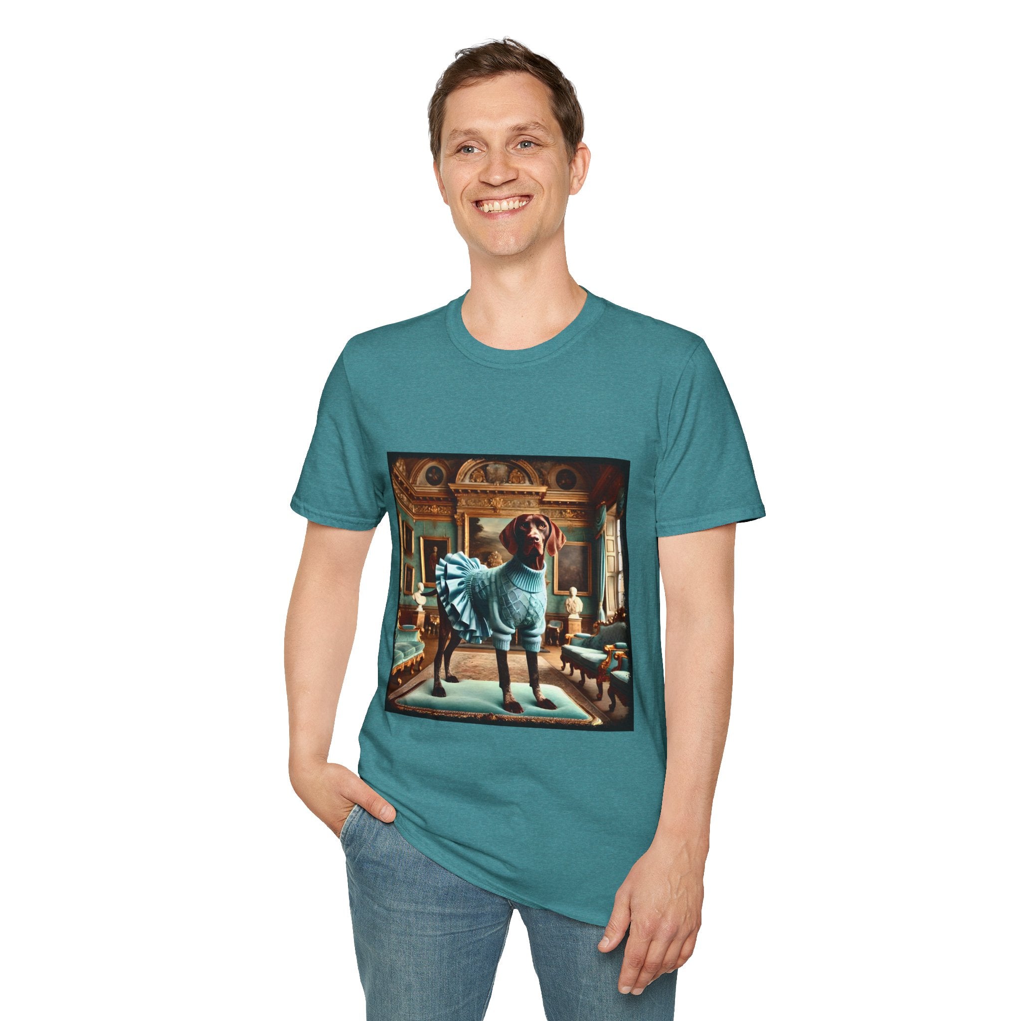 German Shorthaired Pointer Runway Rebel | Unisex Dog T-Shirt