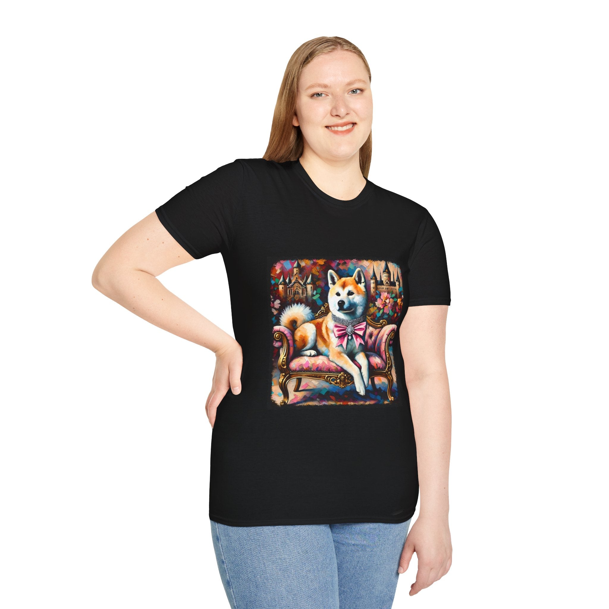 Akita Shirt | Bow Babe Classic Dog Lover Tee