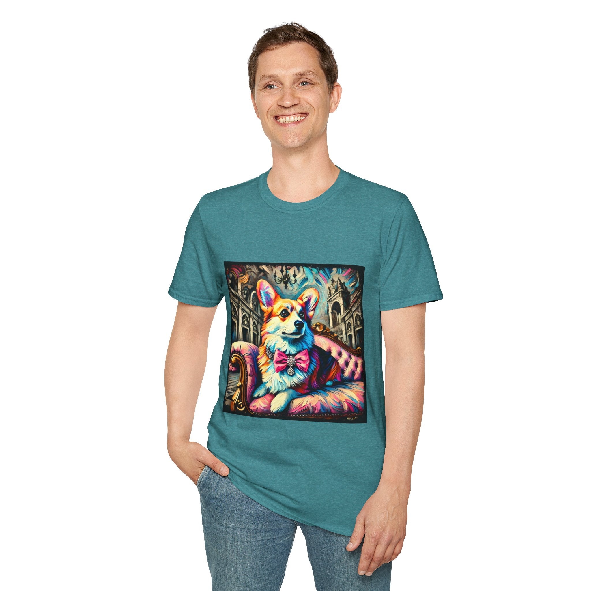 Pembroke Welsh Corgi Diamond Princess Classic | Unisex Dog T-Shirt