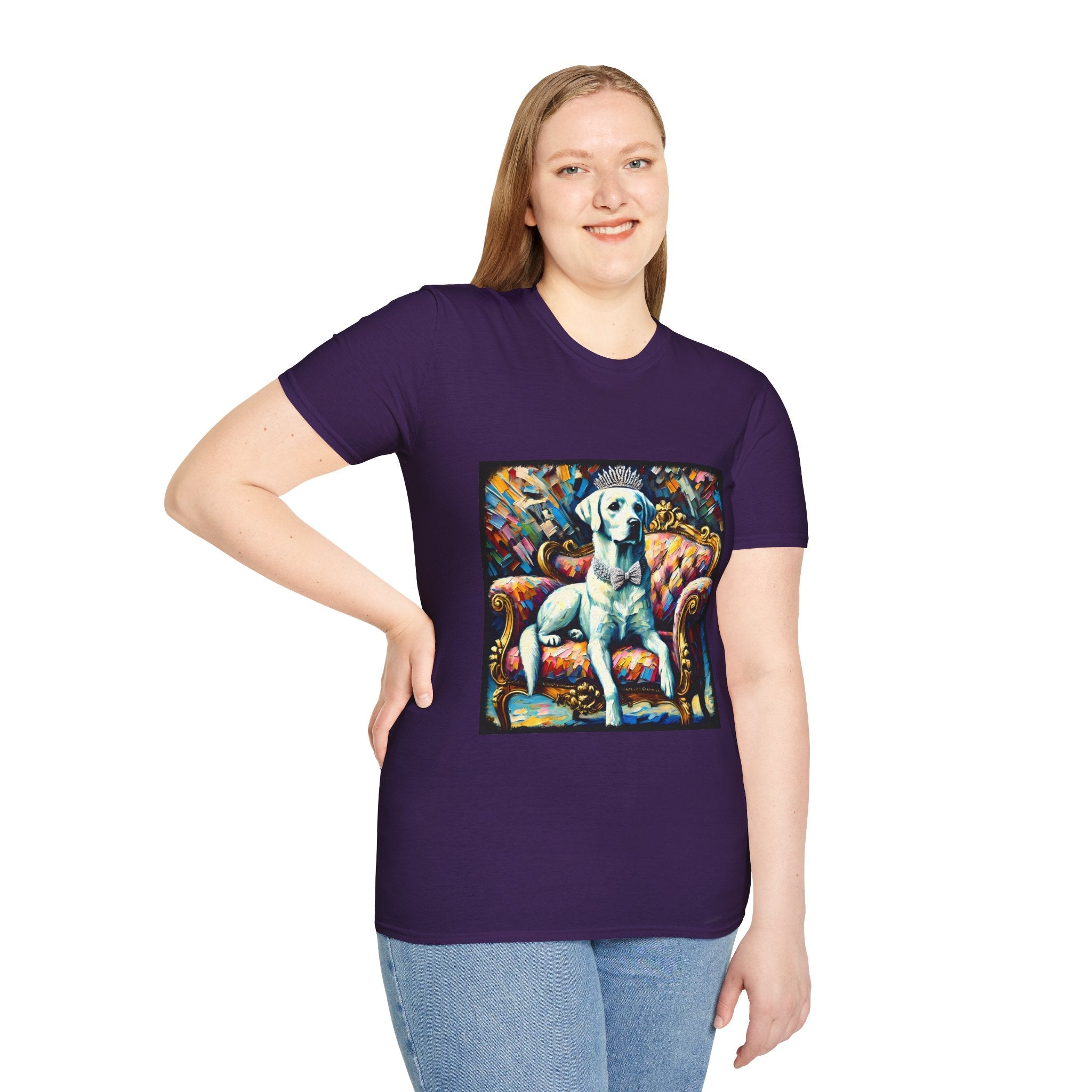 Labrador Retriever Diamond Princess Classic  | Unisex Dog T-Shirt
