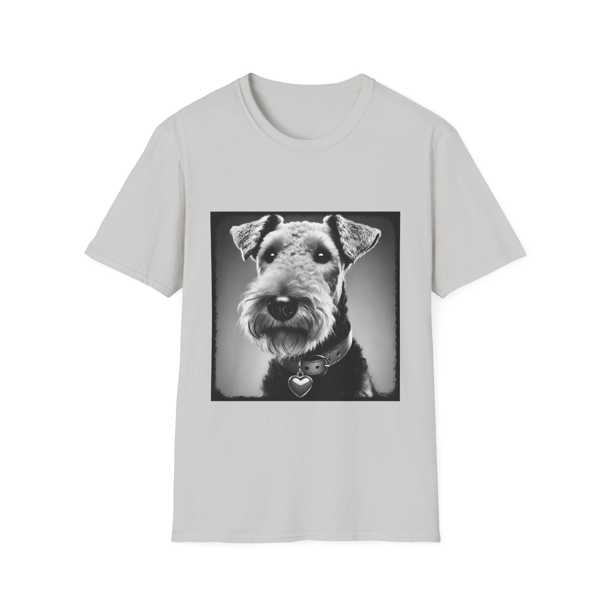 Airedale Terrier Shirt | Heart Charm Dog Lover Tee