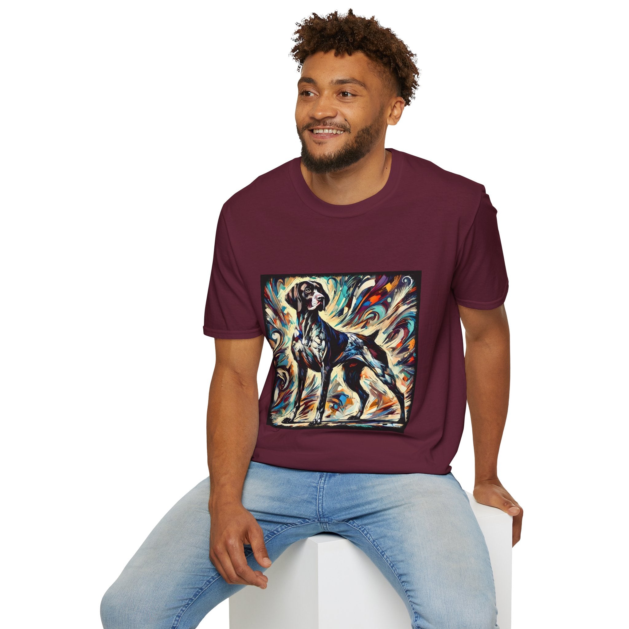 German Shorthaired Pointer Dynamic Classic | Unisex Dog T-Shirt