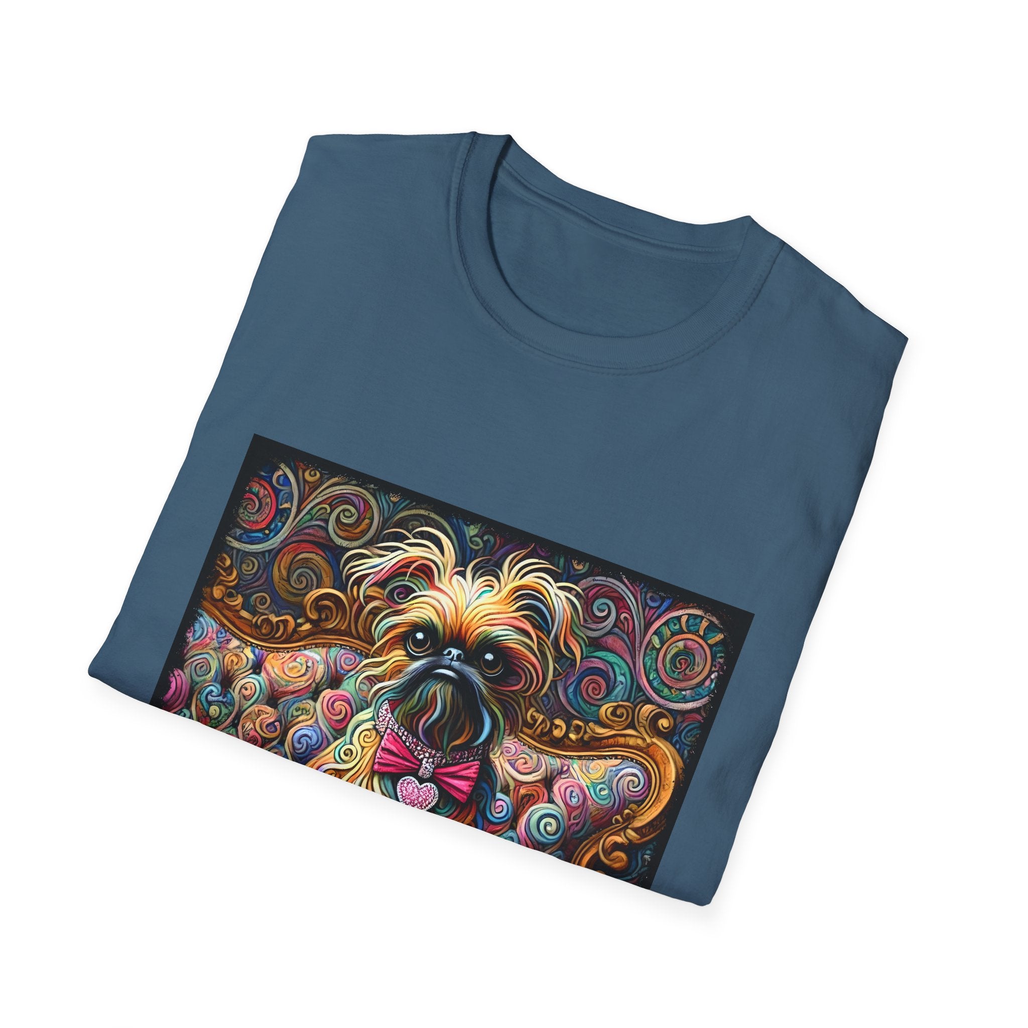 Brussels Griffon Love Swirl | Unisex Dog T-Shirt