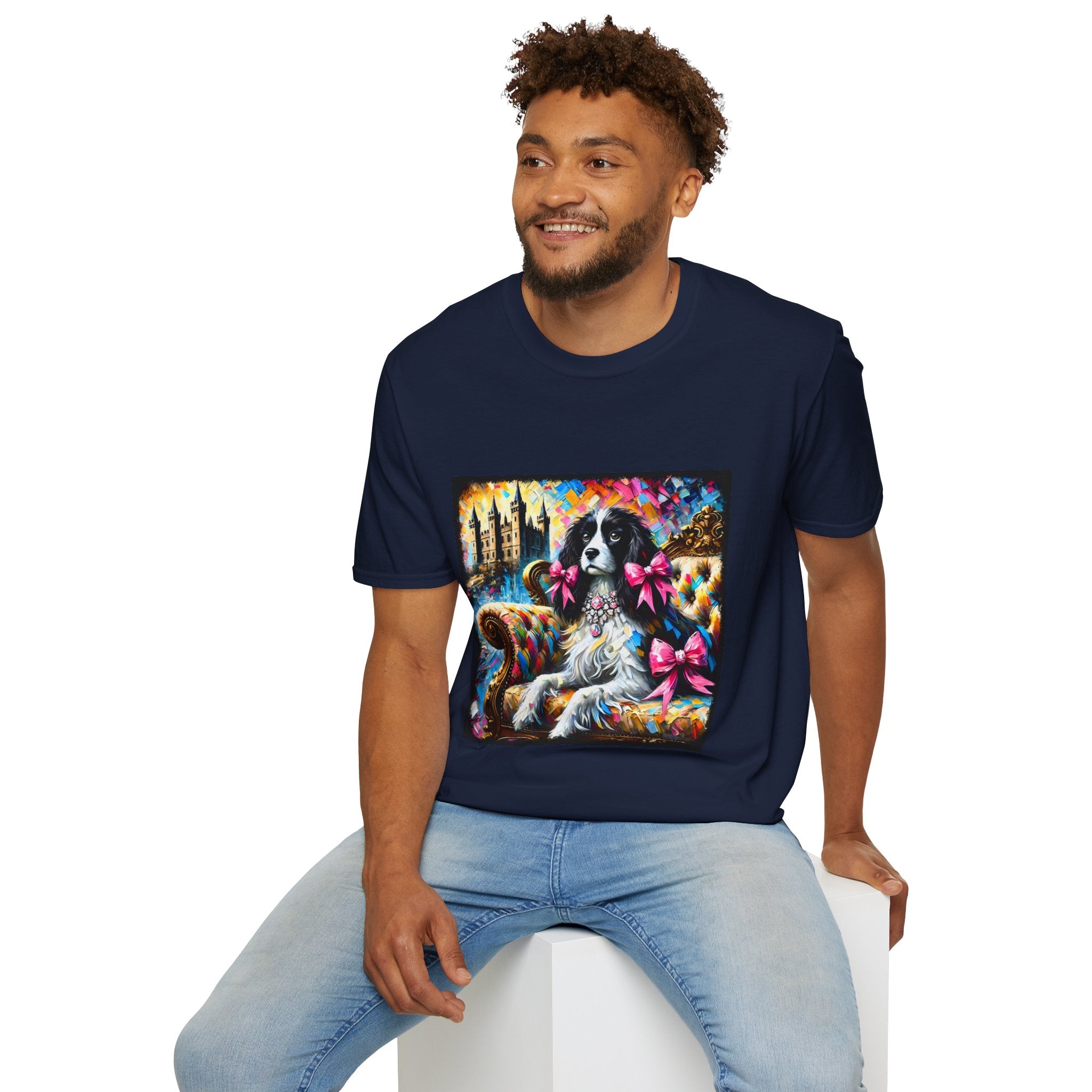 English Springer Spaniel Diamond Princess Classic | Unisex Dog T-Shirt