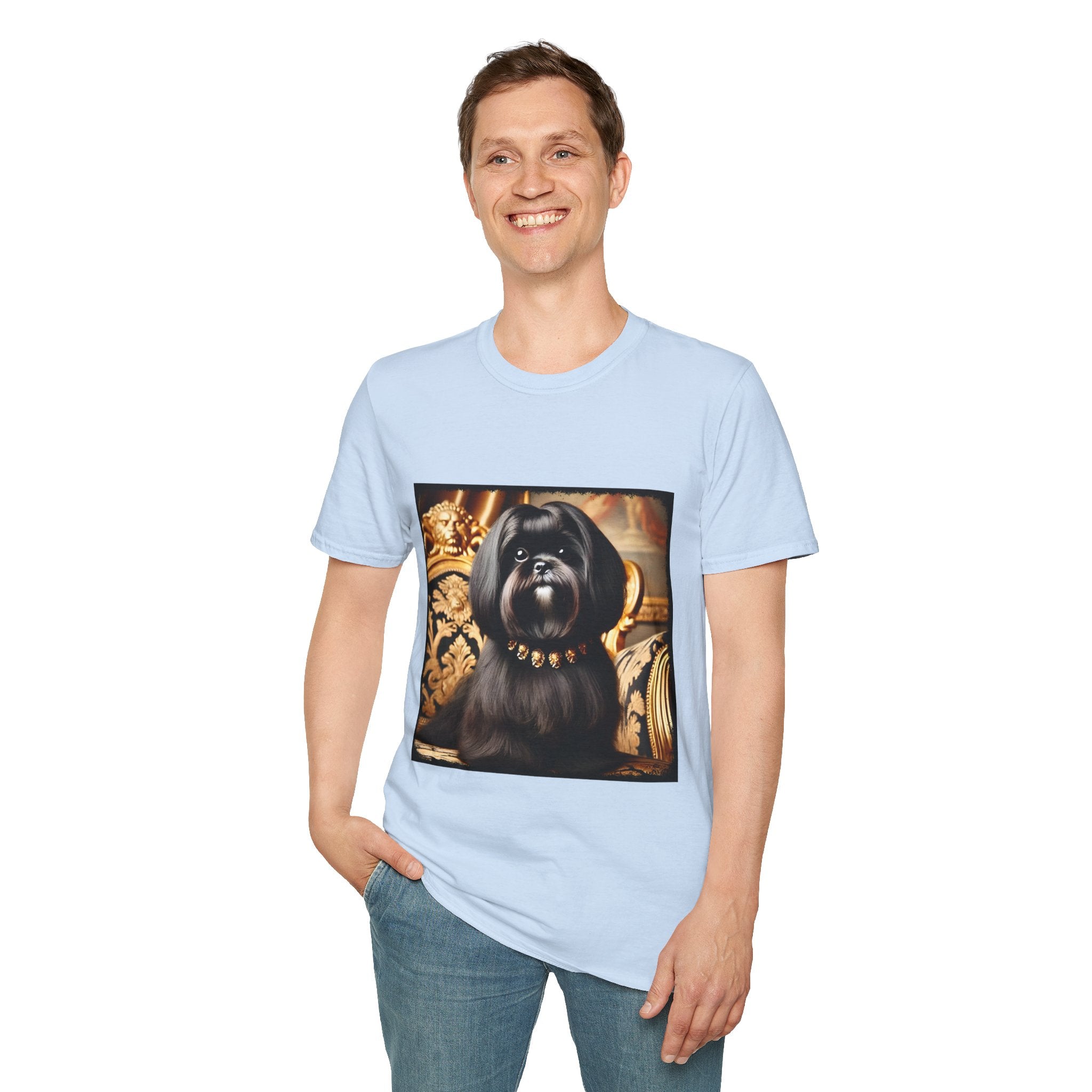 Shih Tzu Gold Drip | Unisex Dog T-Shirt
