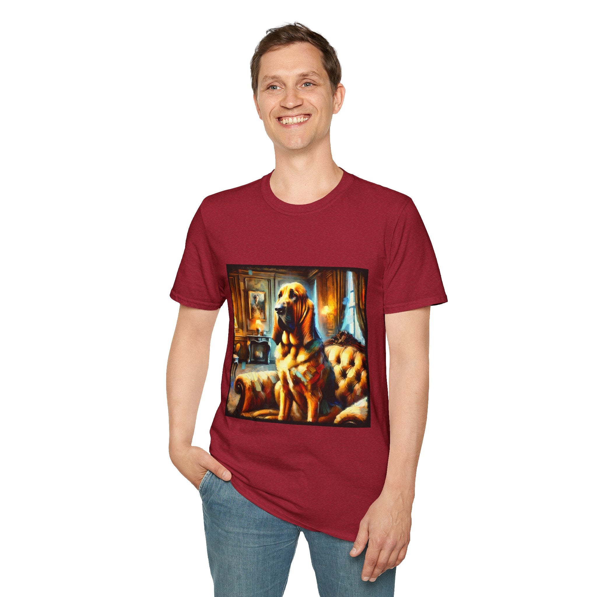 Bloodhound Warm Classic | Unisex Dog T-Shirt