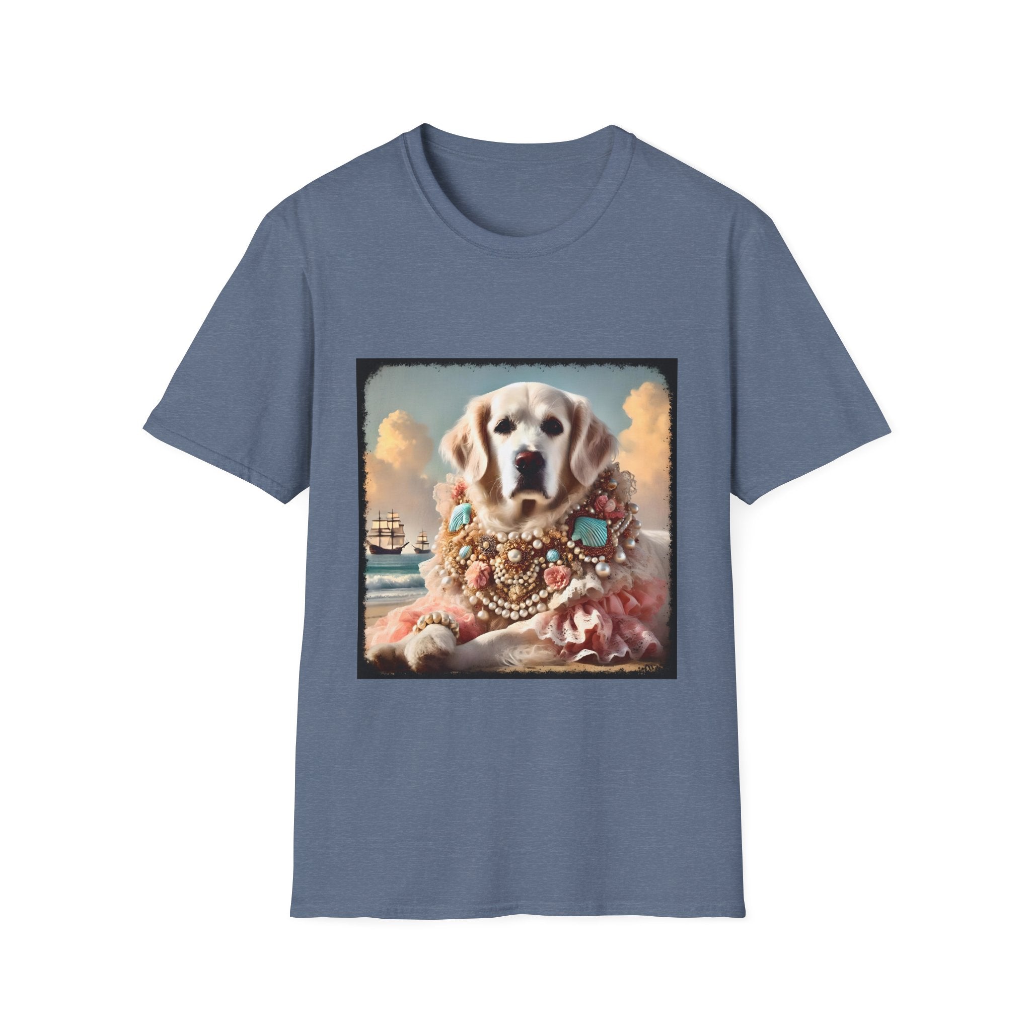 Golden Retriever Shirt | Beach Beauty Dog Lover Tee