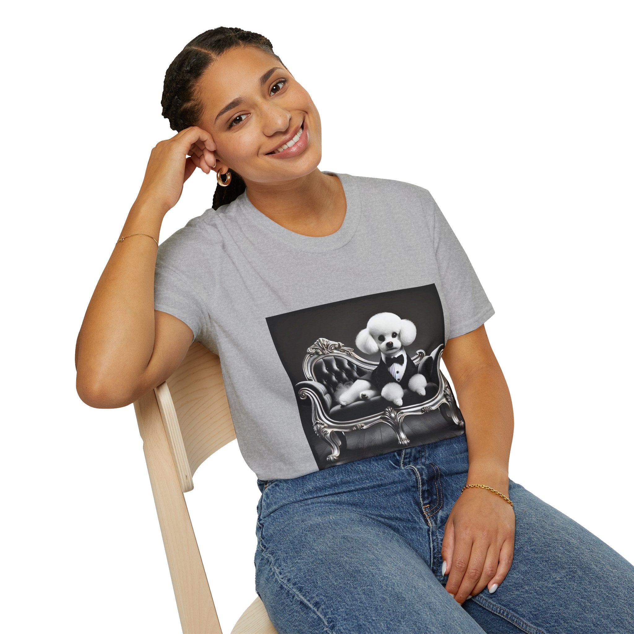 Bichon Frise Tux Luxe | Unisex Dog T-Shirt