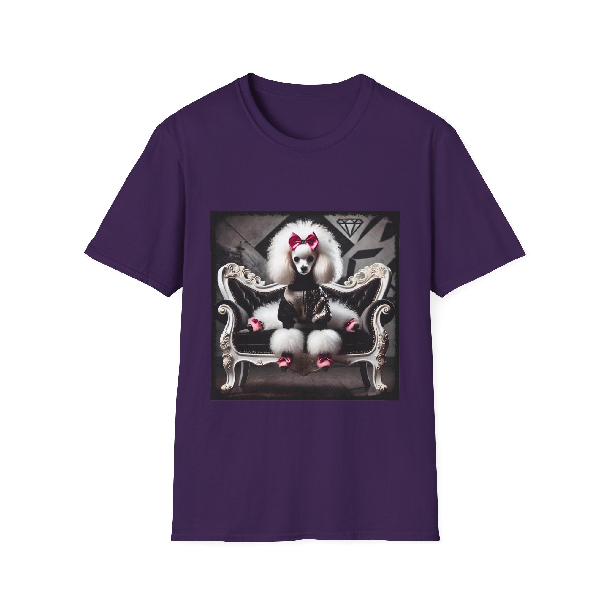 Poodle High Fashion Diva | Unisex Dog T-Shirt