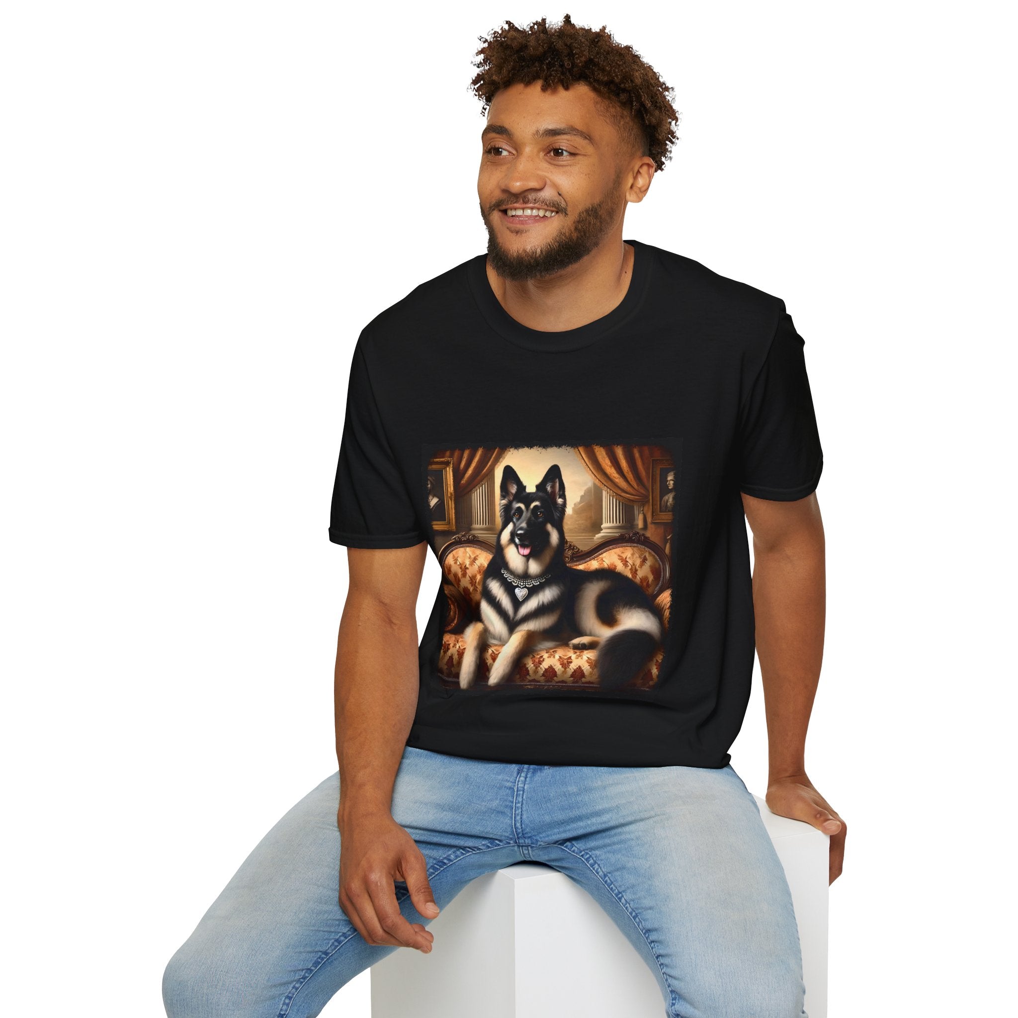 German Shepherd Diamond Diva | Unisex Dog T-Shirt