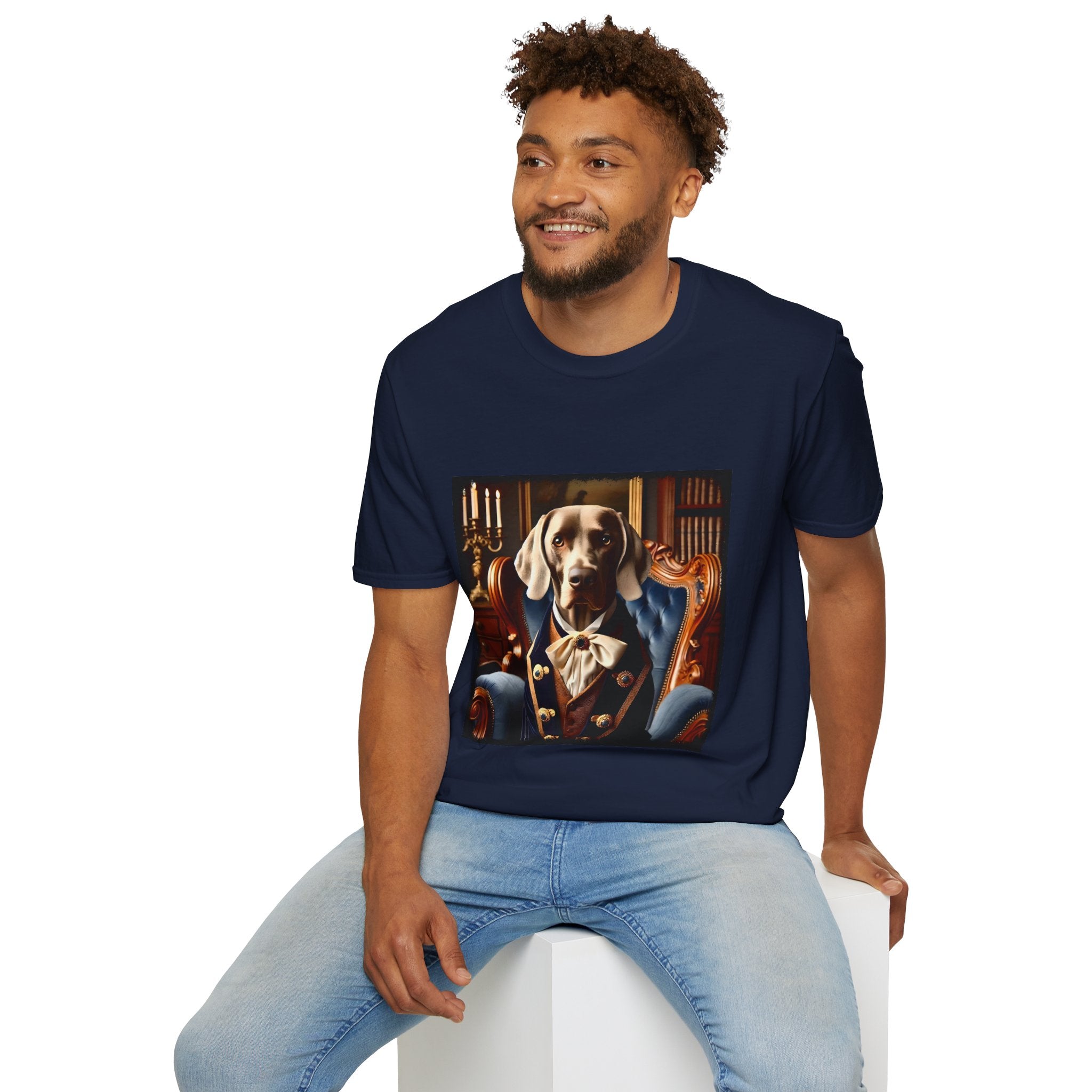 Weimaraner Dashing Duke | Unisex Dog T-Shirt