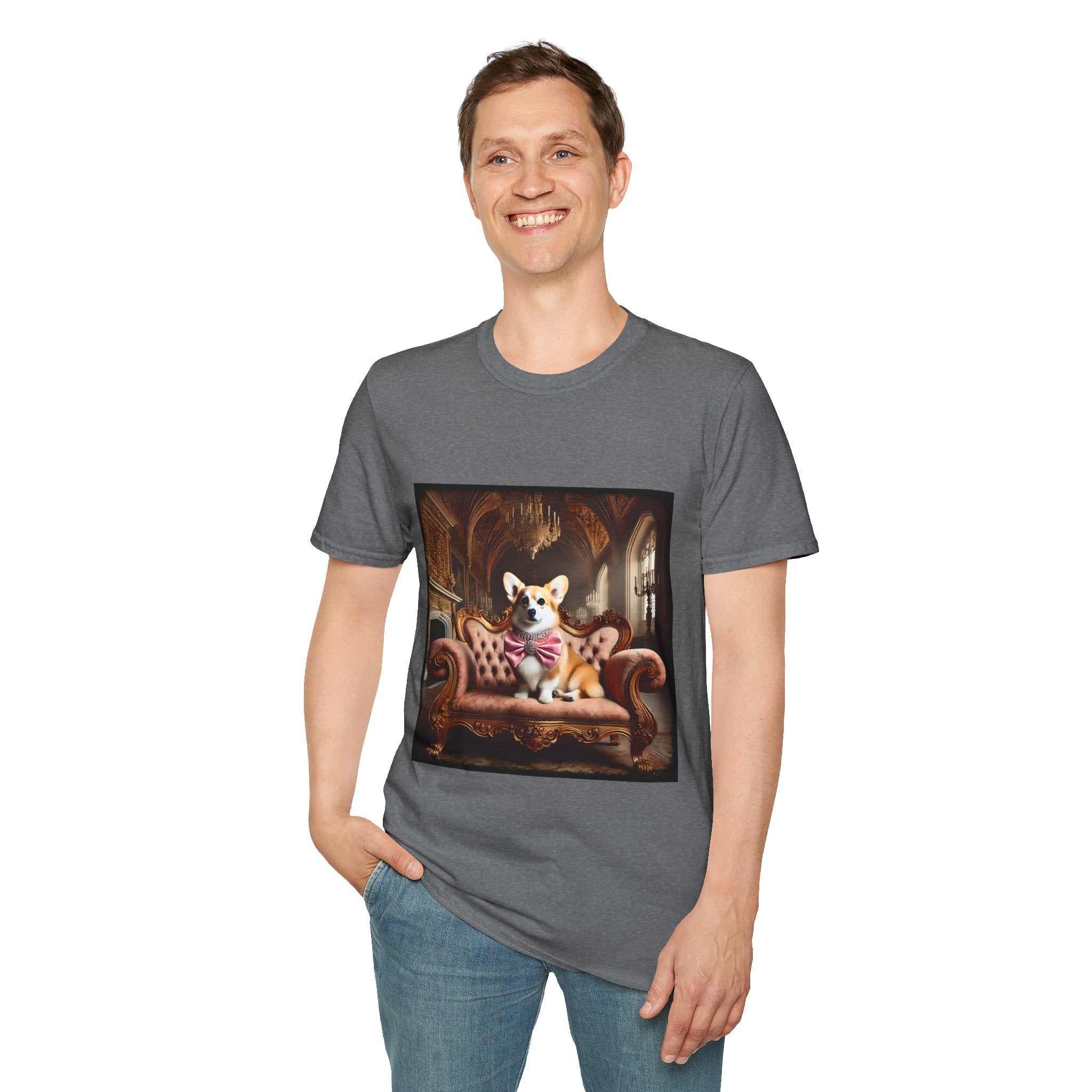 Pembroke Welsh Corgi Pink Princess | Unisex Dog T-Shirt