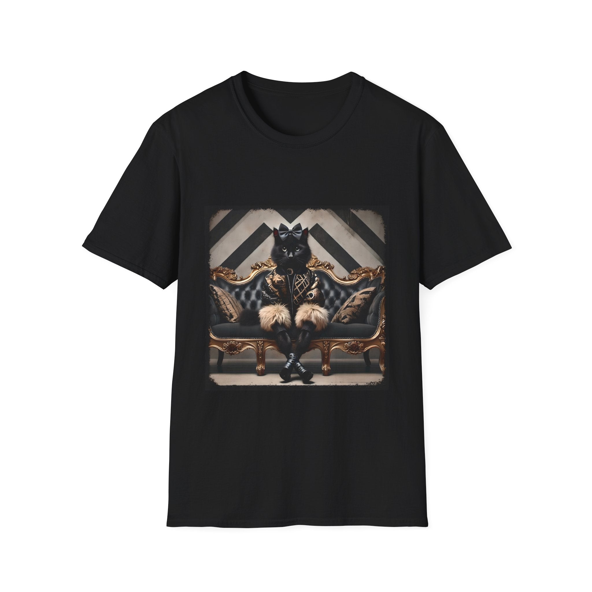 Bombay Cat Golden Diva | Unisex Cat T-Shirt