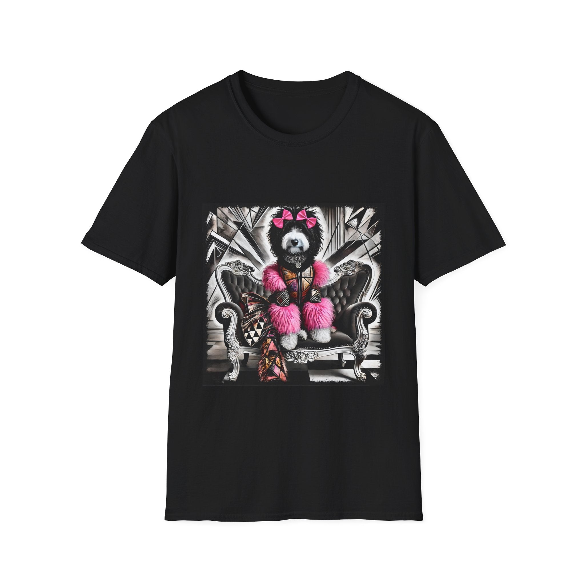 Bernedoodle Bold Rock | Unisex Dog T-Shirt