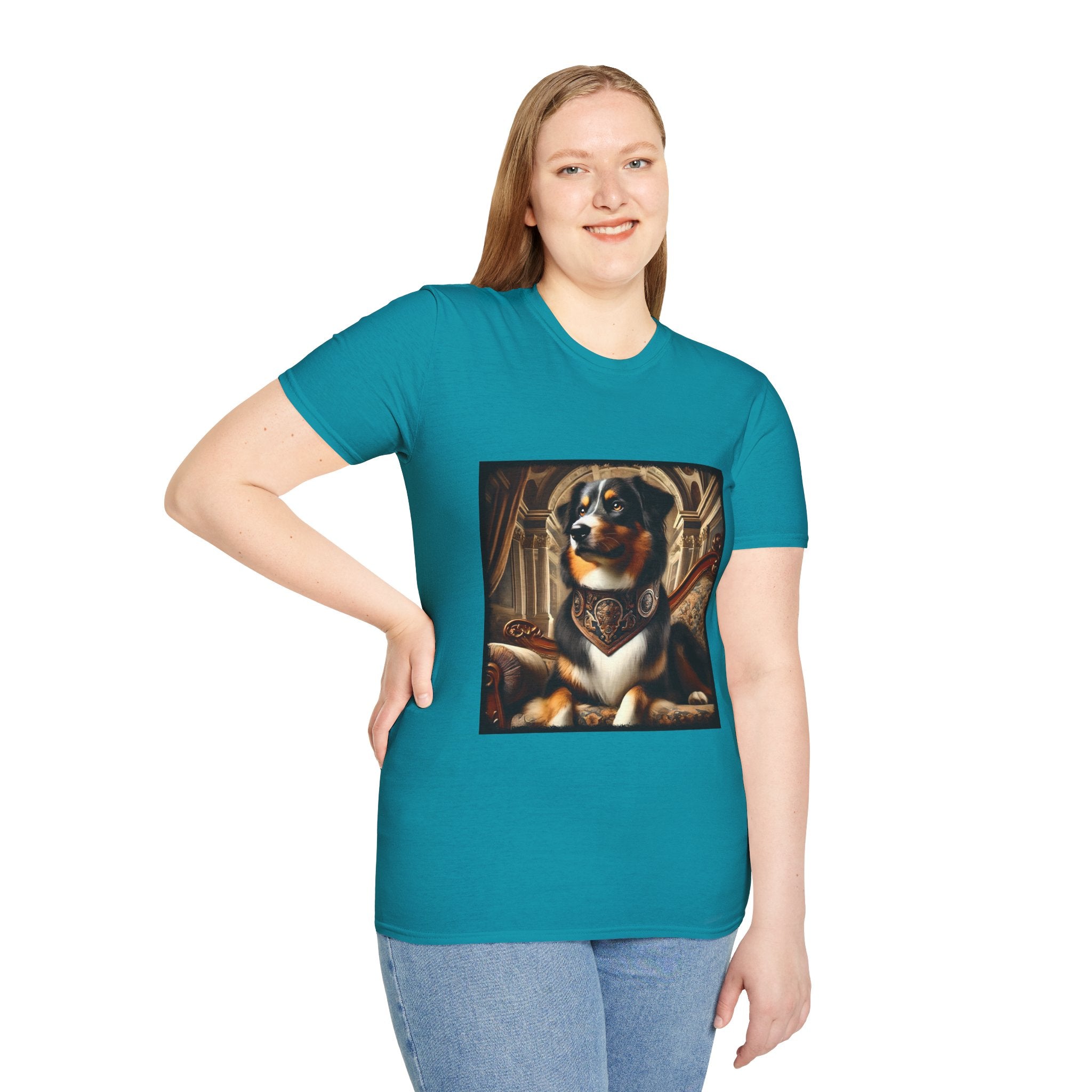 Australian Shepherd Posh Prince | Unisex Dog T-Shirt