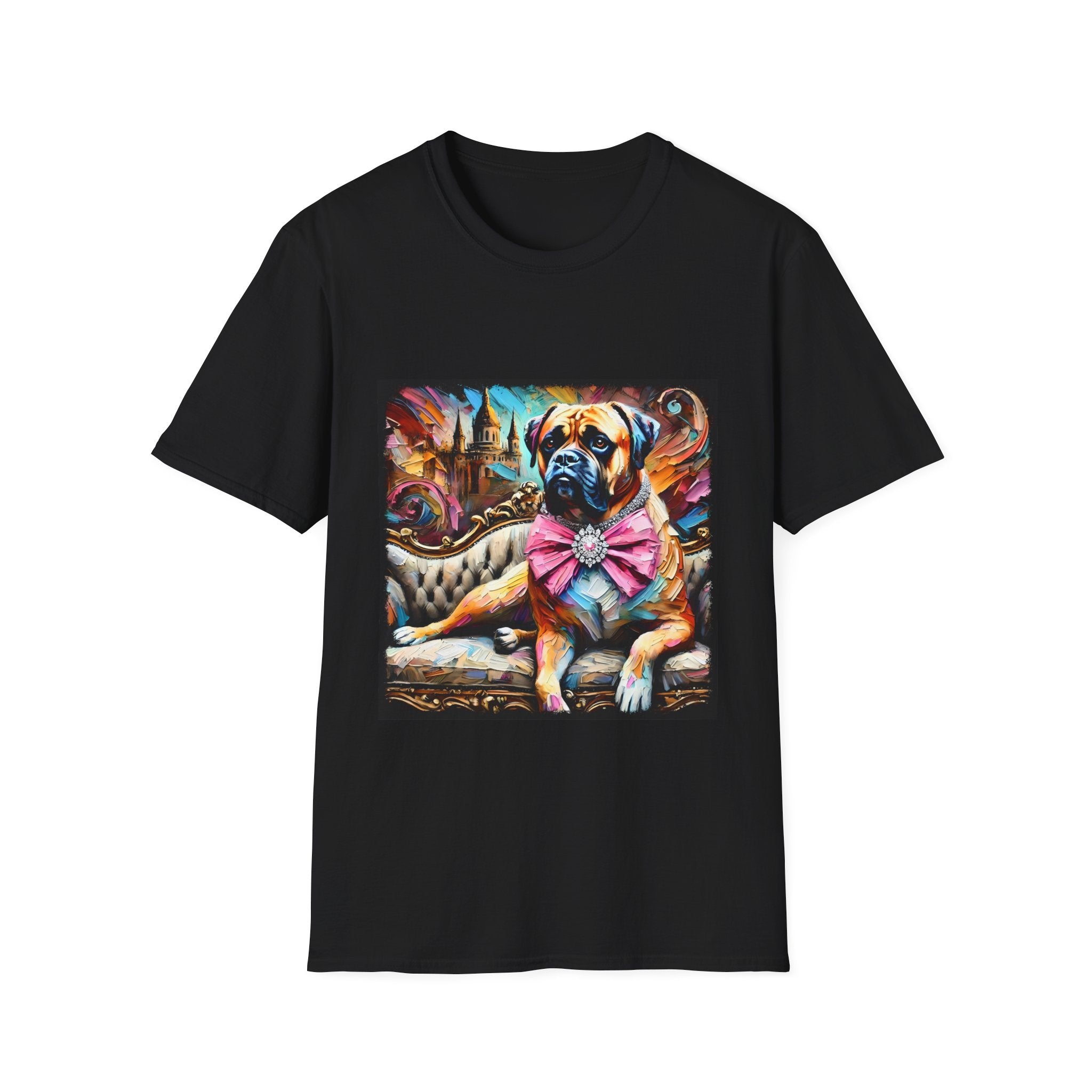 Bullmastiff Diamond Princess Classic | Unisex Dog T-Shirt