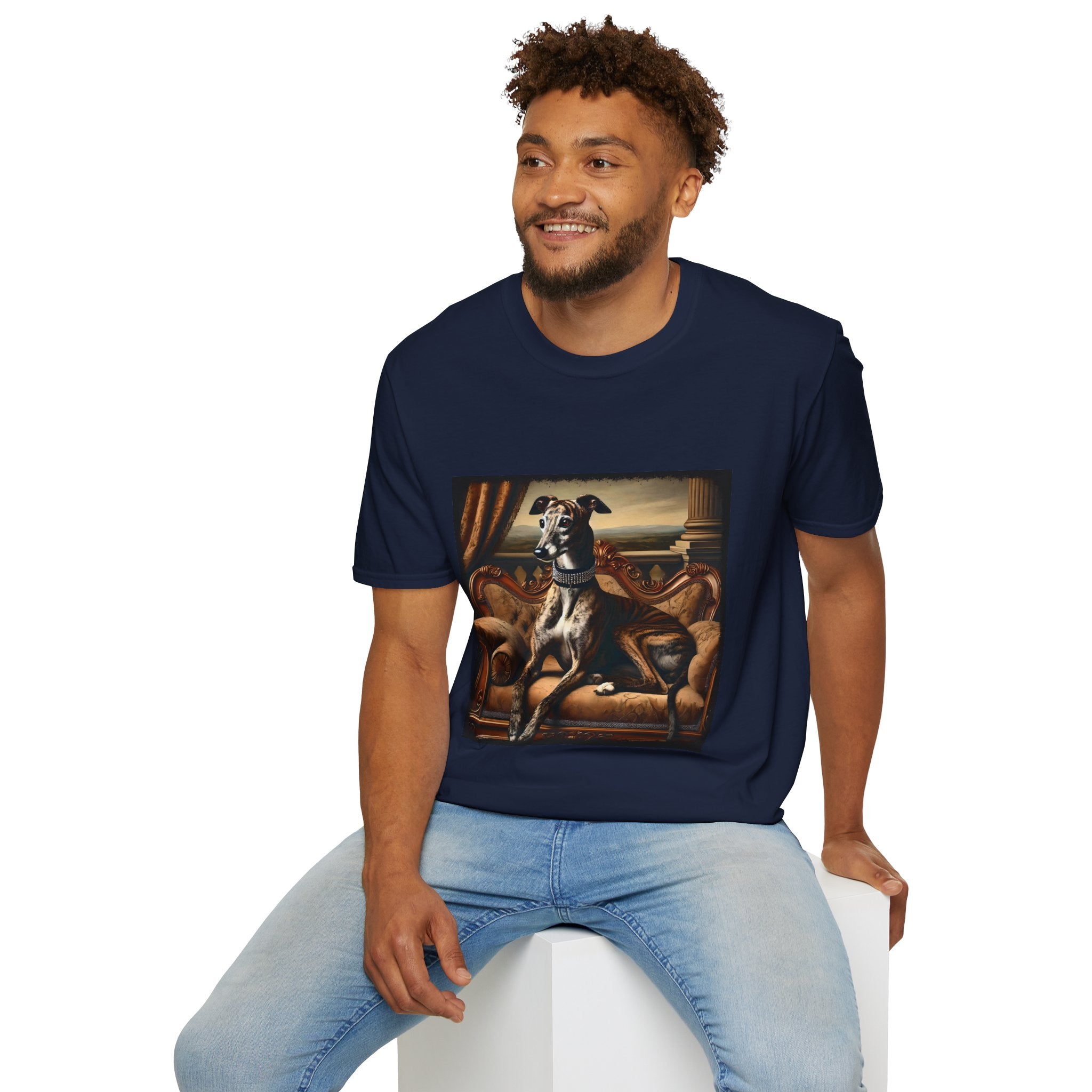 Whippet Brindle Diva | Unisex Dog T-Shirt