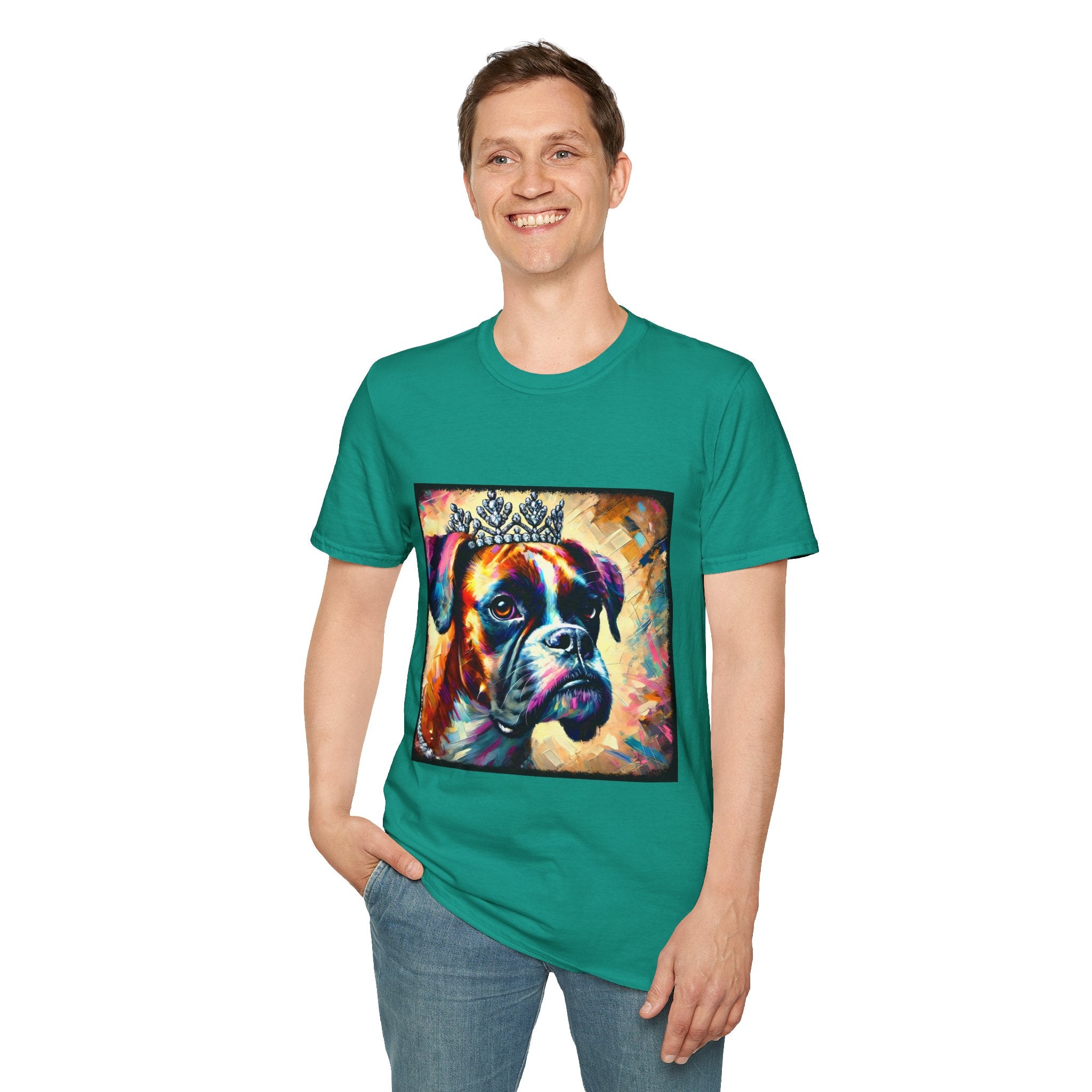 Boxer Bold Princess Classic | Unisex Dog T-Shirt