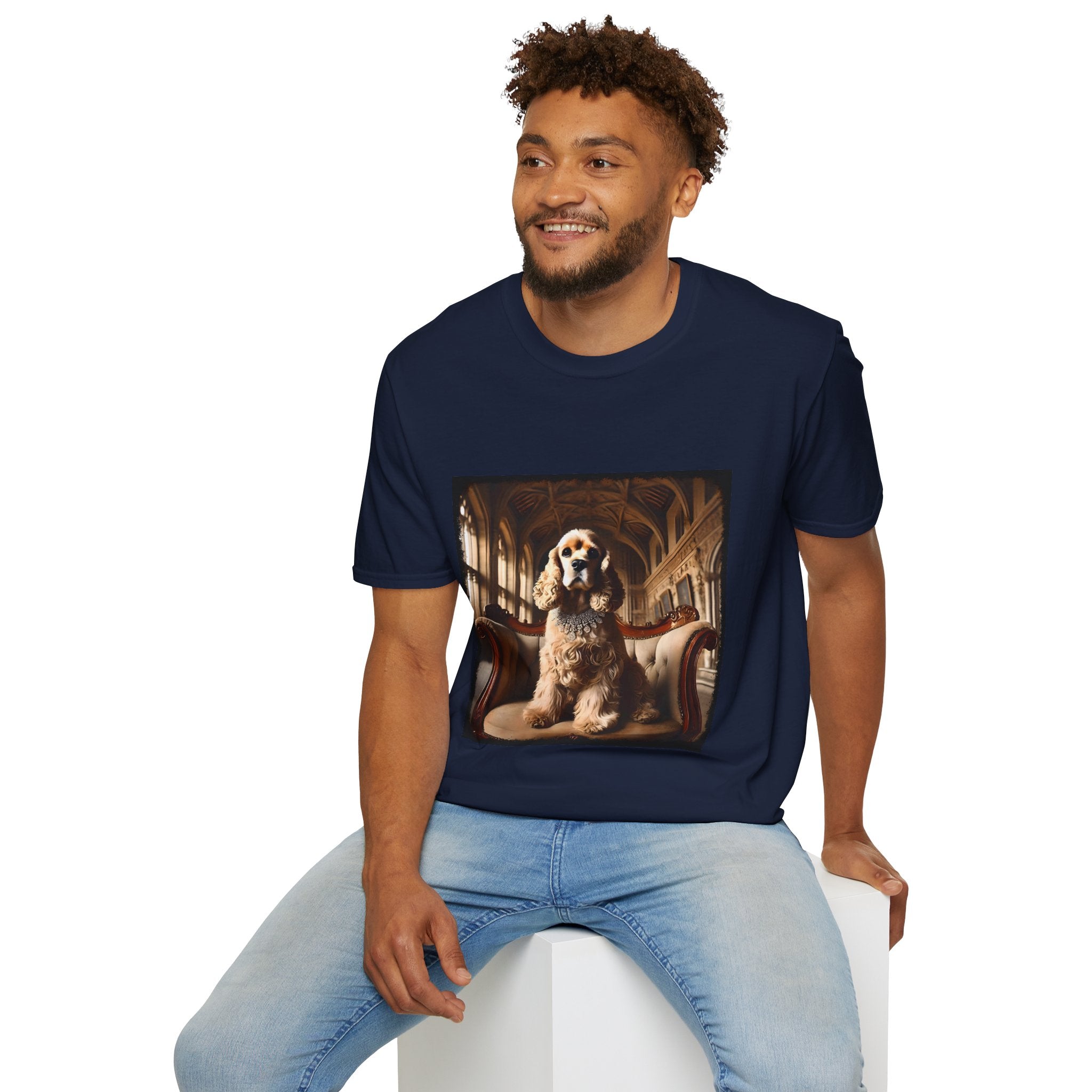 Cocker Spaniel Dashing Diva | Unisex Dog T-Shirt
