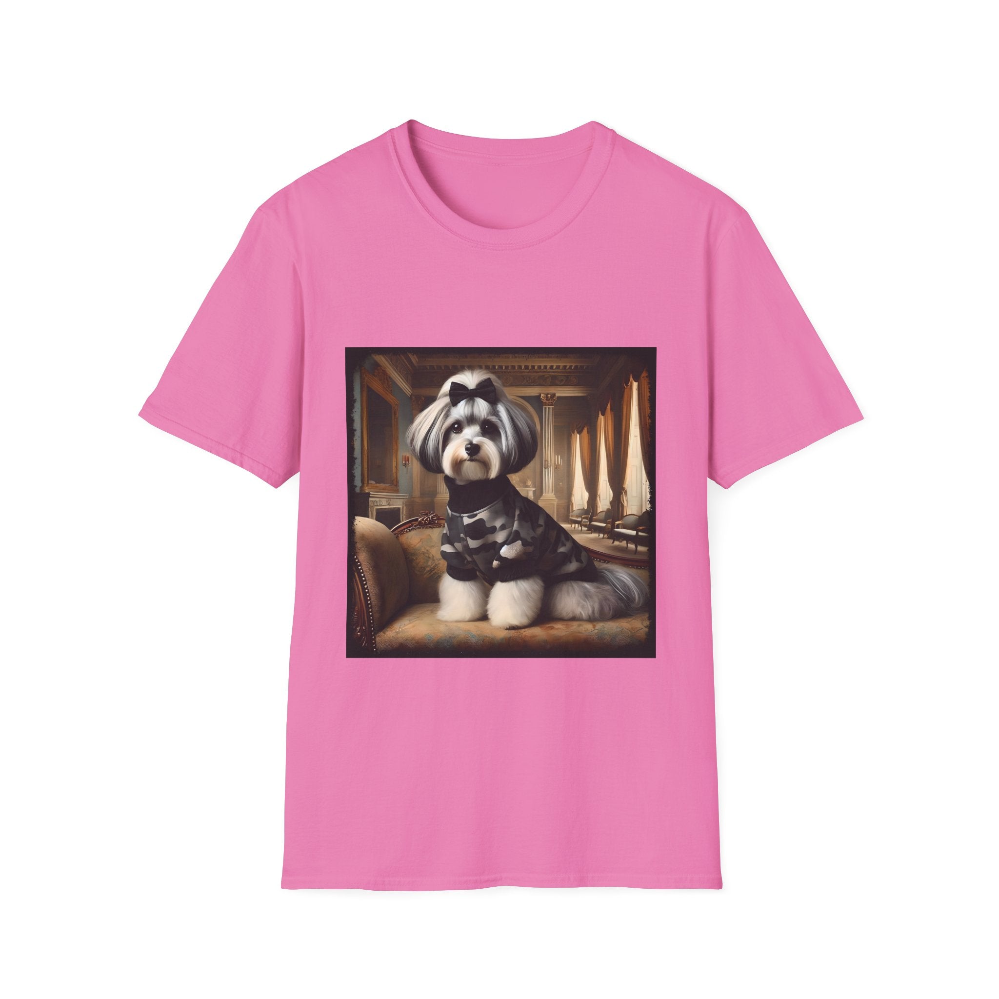 Havanese Posh Camo Cutie |  Unisex Dog T-Shirt