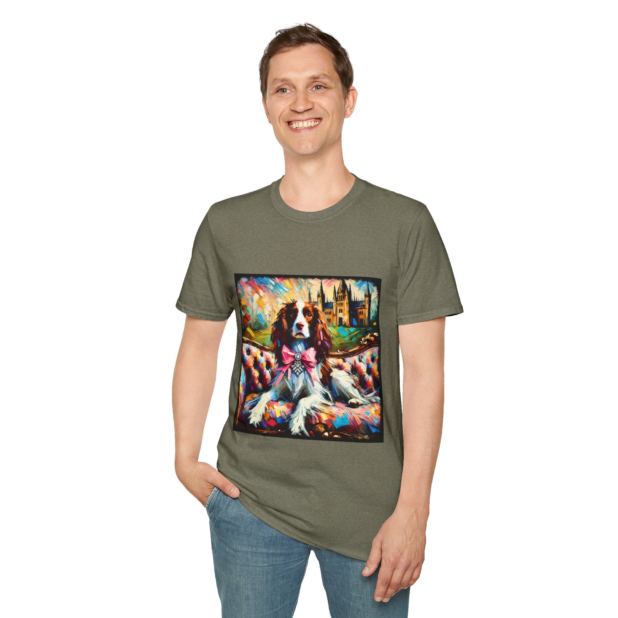 English Springer Spaniel Bold Princess Classic | Unisex Dog T-Shirt
