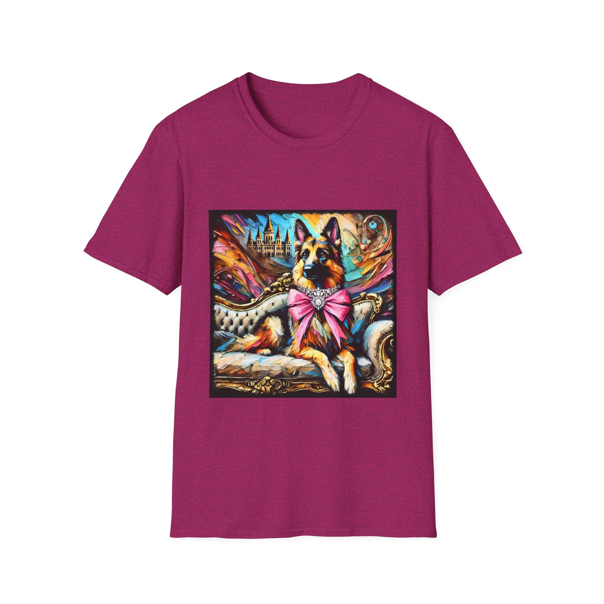 German Shepherd Diamond Princess Classic II | Unisex Dog T-Shirt
