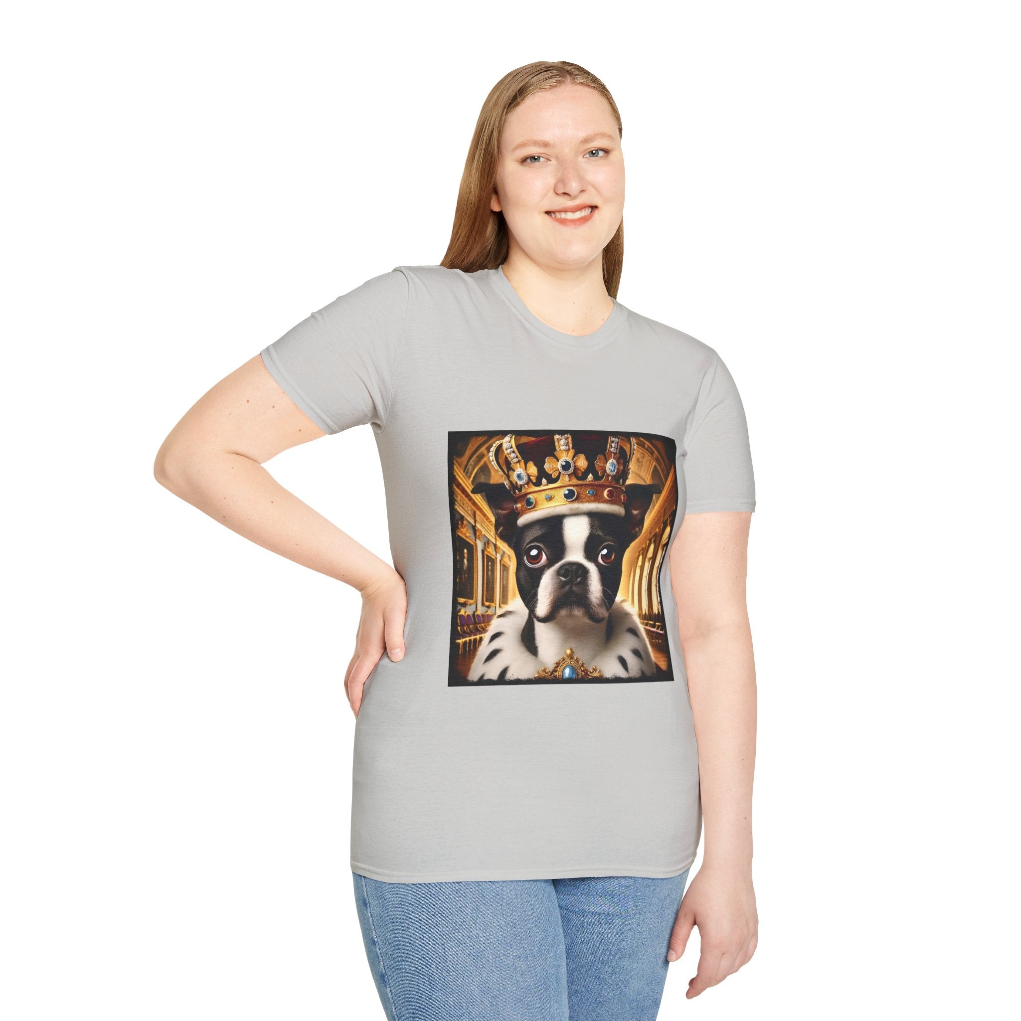 Boston Terrier Royal Flex | Unisex Dog T-Shirt