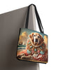 Golden Retriever Tote Bag | Beach Beauty Dog Lover Gift