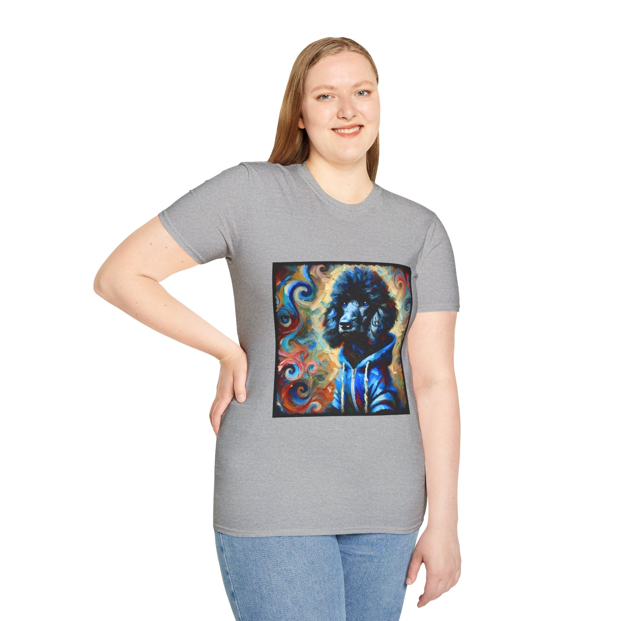 Poodle Style Rebel Swirl | Unisex Dog T-Shirt