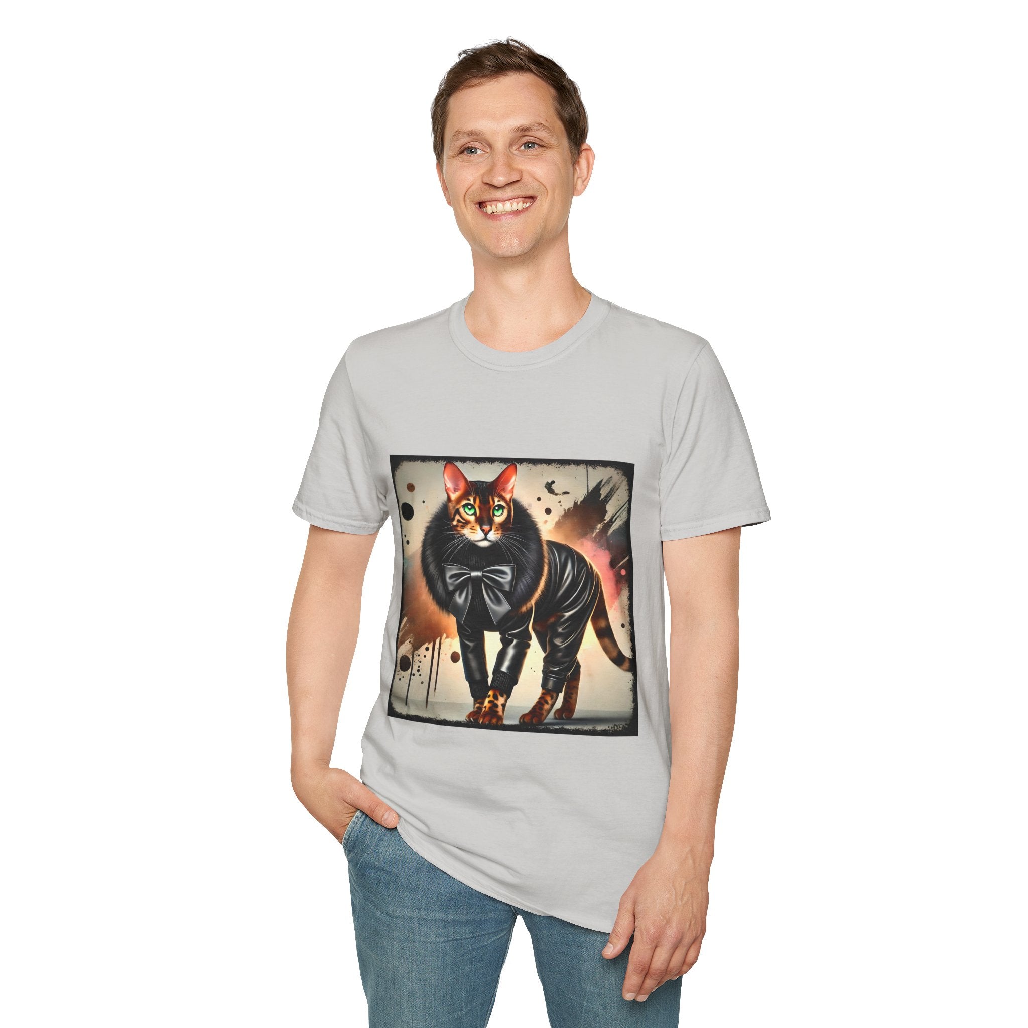 Bengal Cat Bold Muse | Unisex Cat T-Shirt