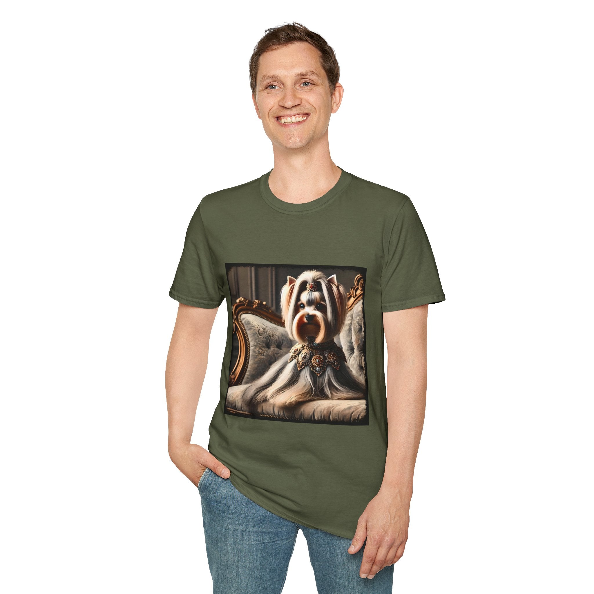 Yorkshire Terrier Royal Princess | Unisex Dog T-Shirt