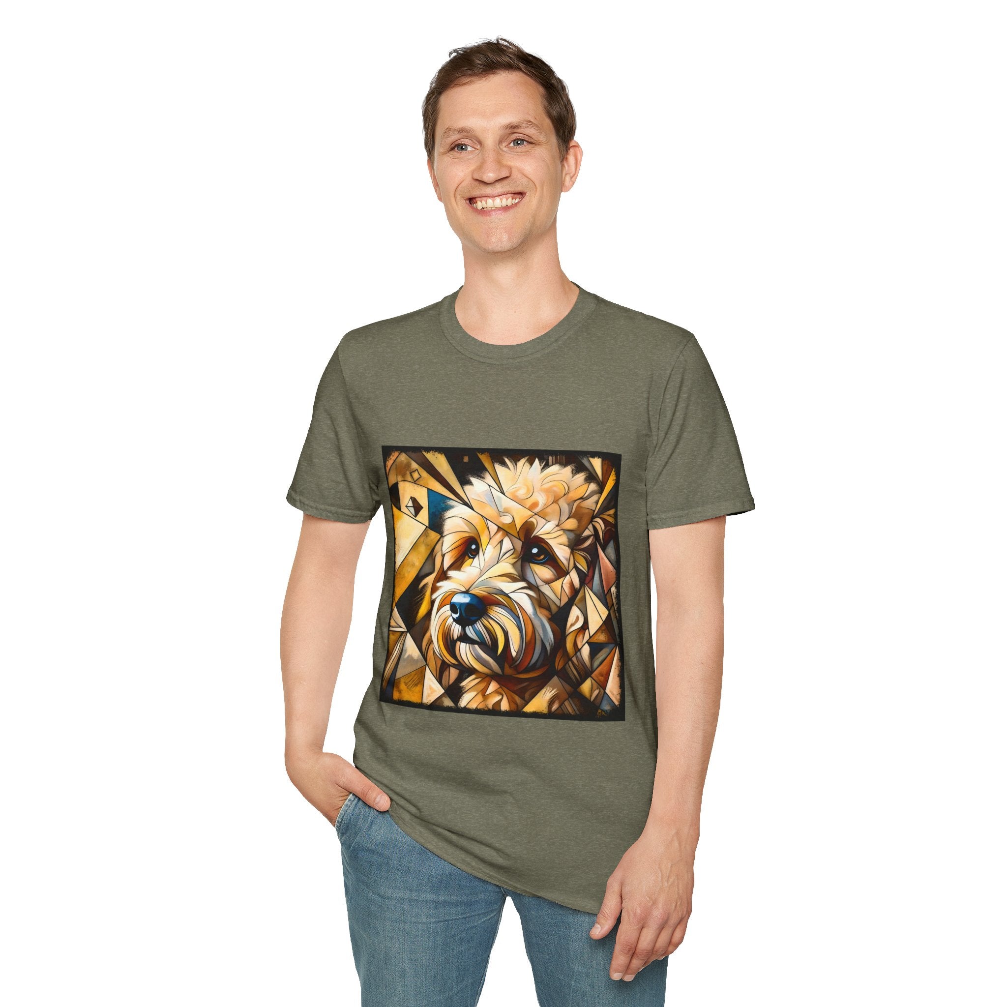 Goldendoodle Geometric | Unisex Dog T-Shirt