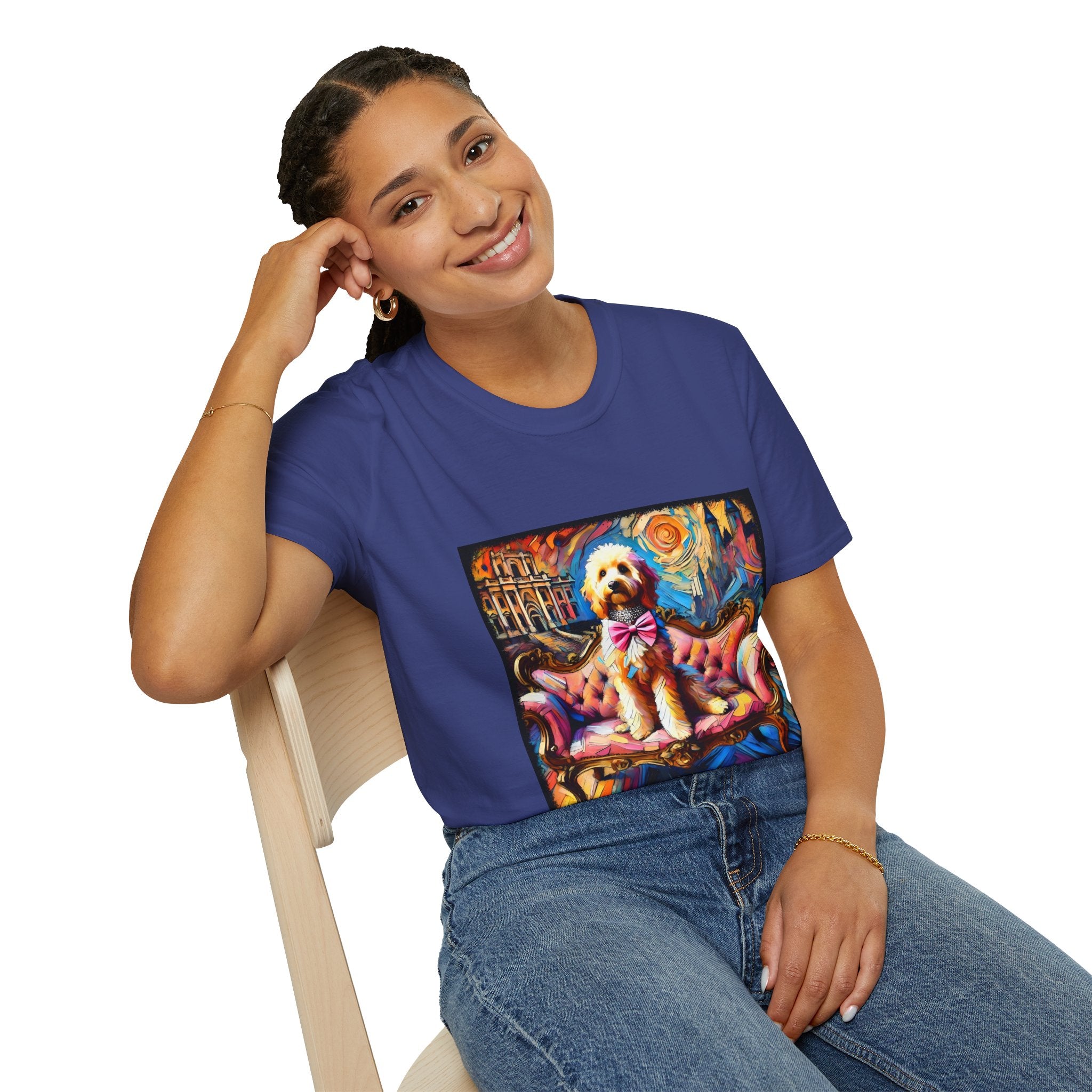 Goldendoodle Diamond Princess Classic | Unisex Dog T-Shirt