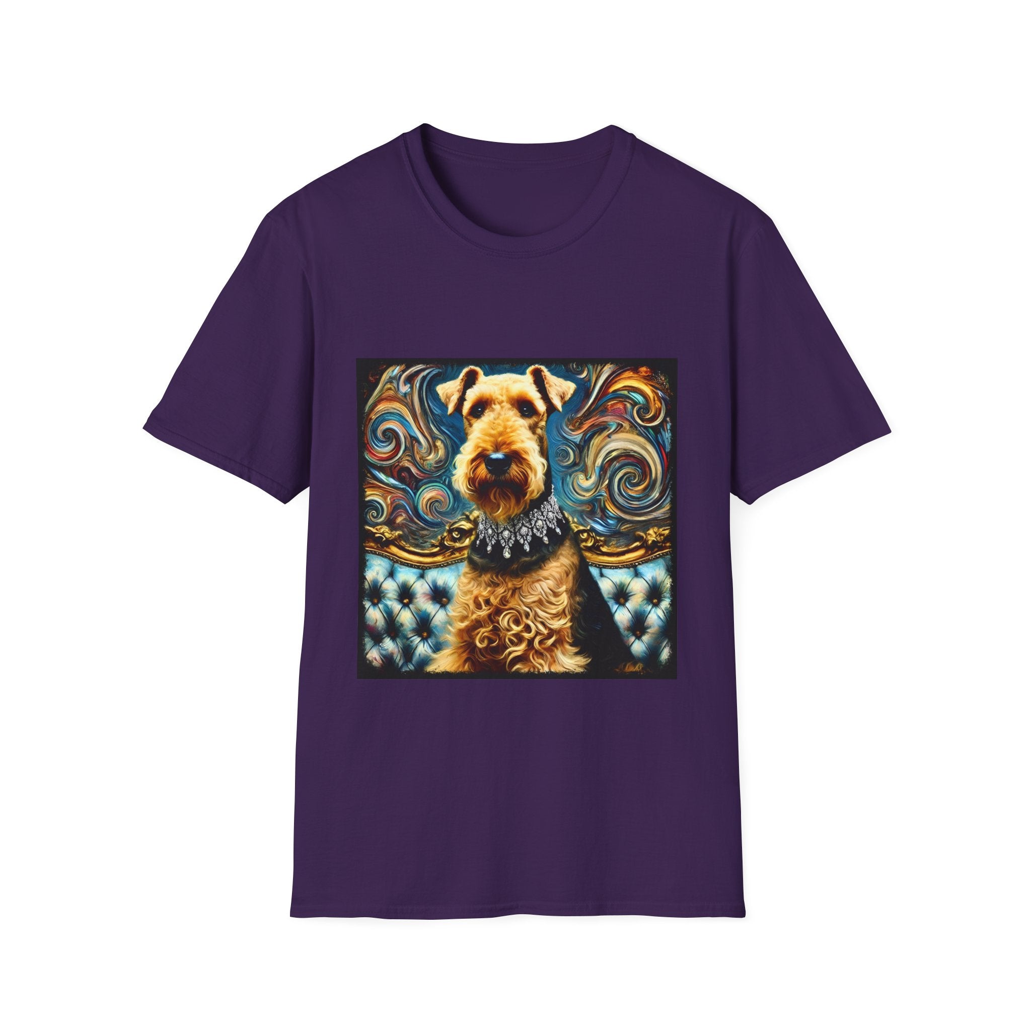 Airedale Terrier Shirt | Glam Swirl Dog Lover Tee