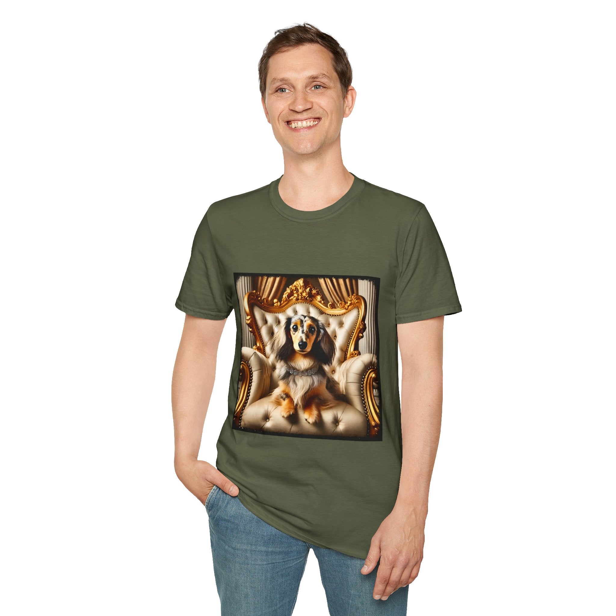 Dachshund Glam Glitz | Unisex Dog T-Shirt