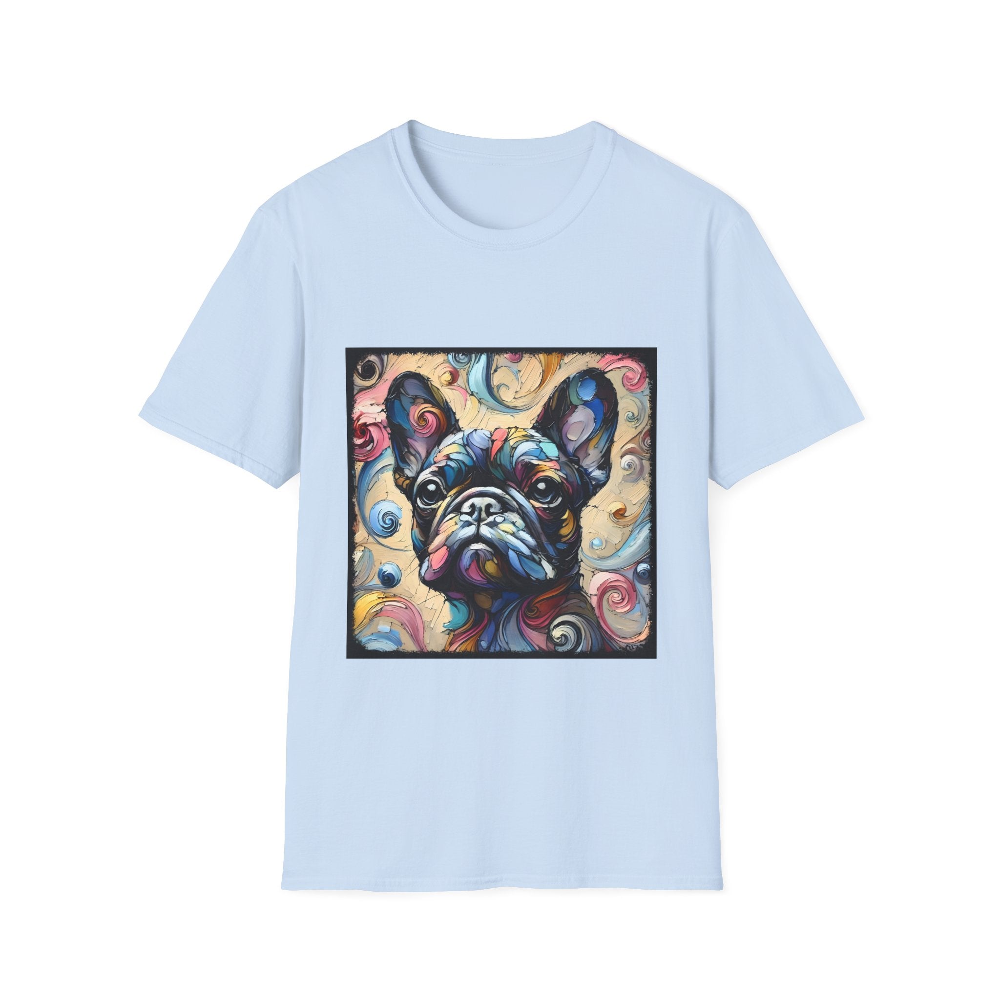 French Bulldog Shirt | Pastel Swirl Dog Lover Tee