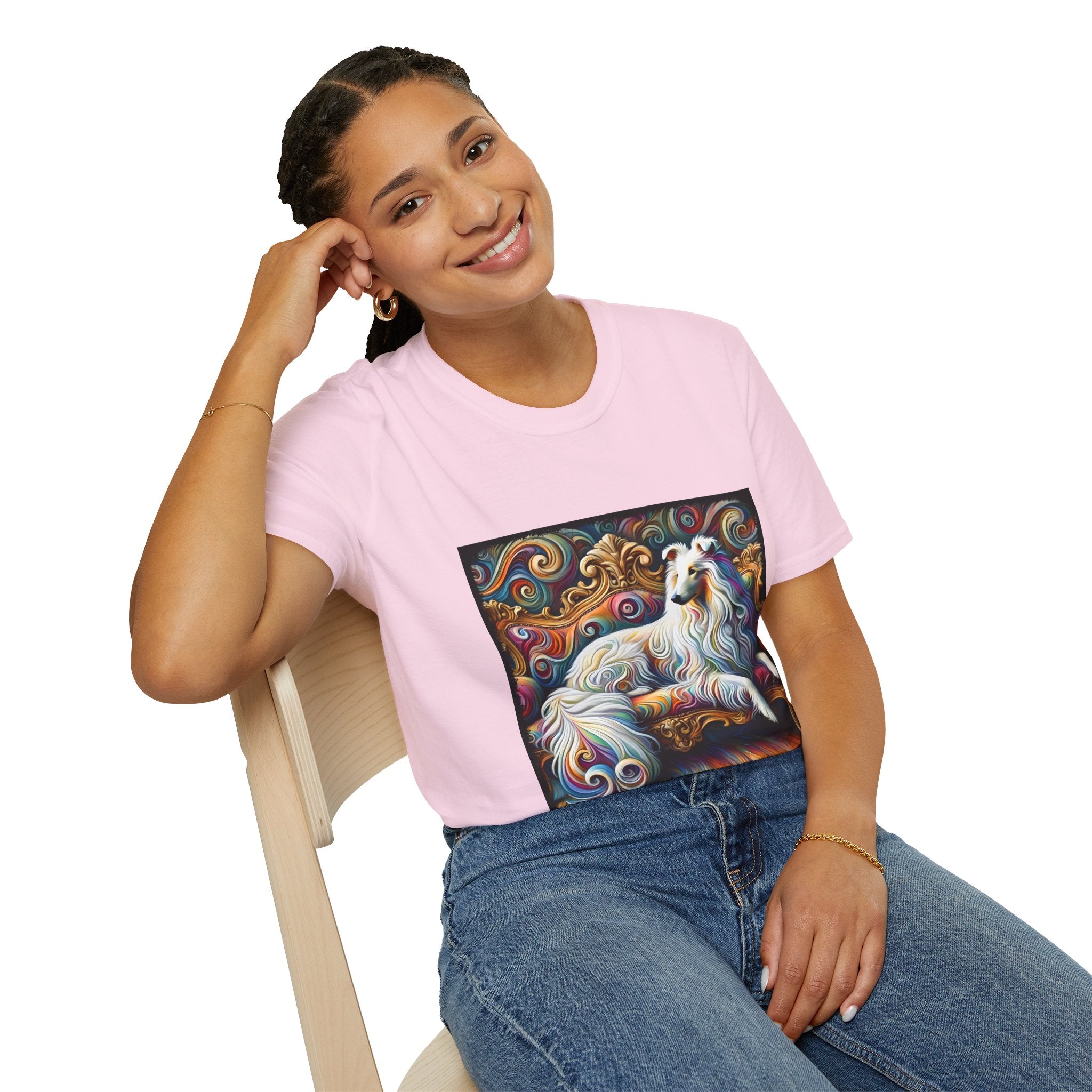 Collie Divine Swirl | Unisex Dog T-Shirt