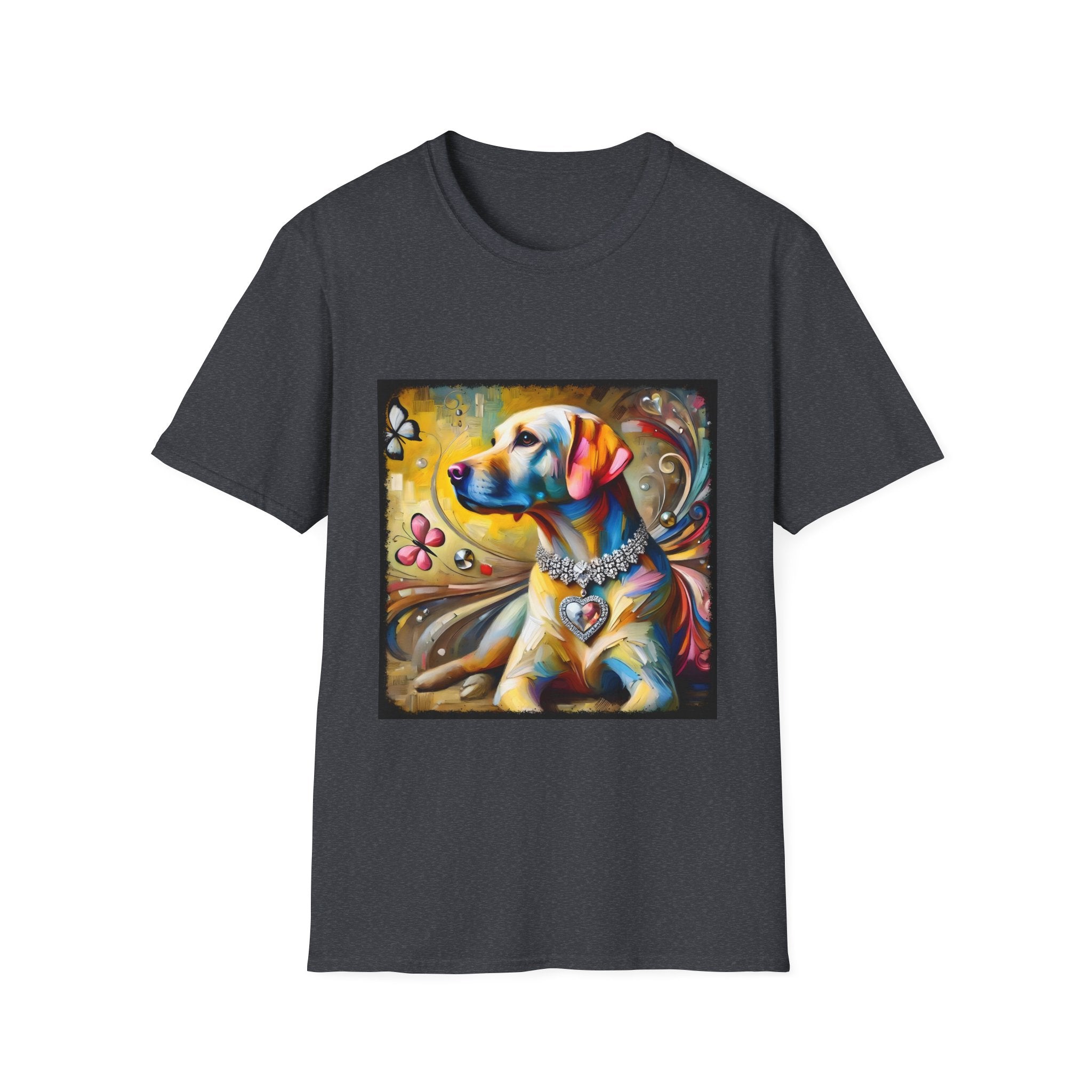 Labrador Retriever Diamond Heart Classic | Unisex Dog T-Shirt