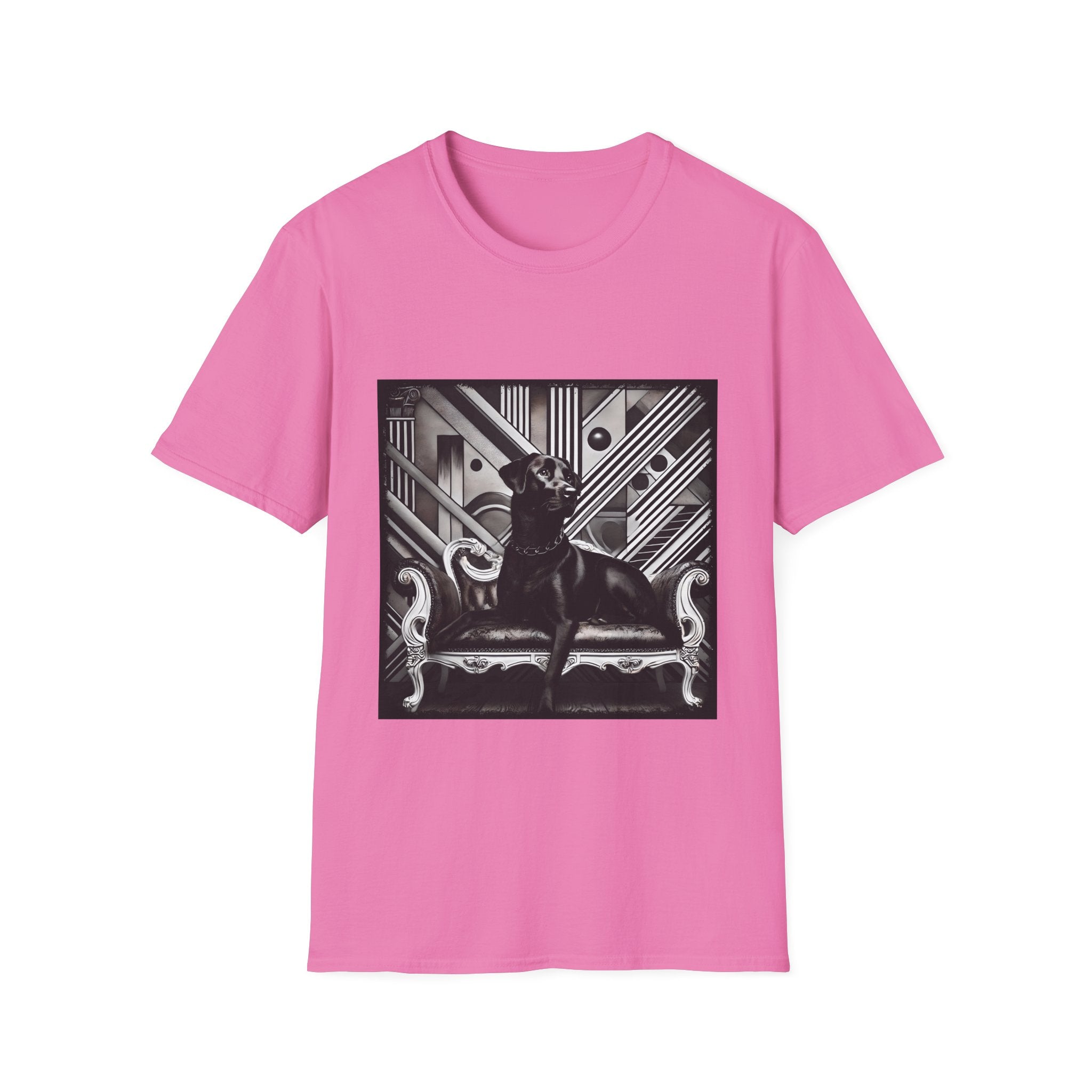 Labrador Retriever B&W Rebel | Unisex Dog T-Shirt