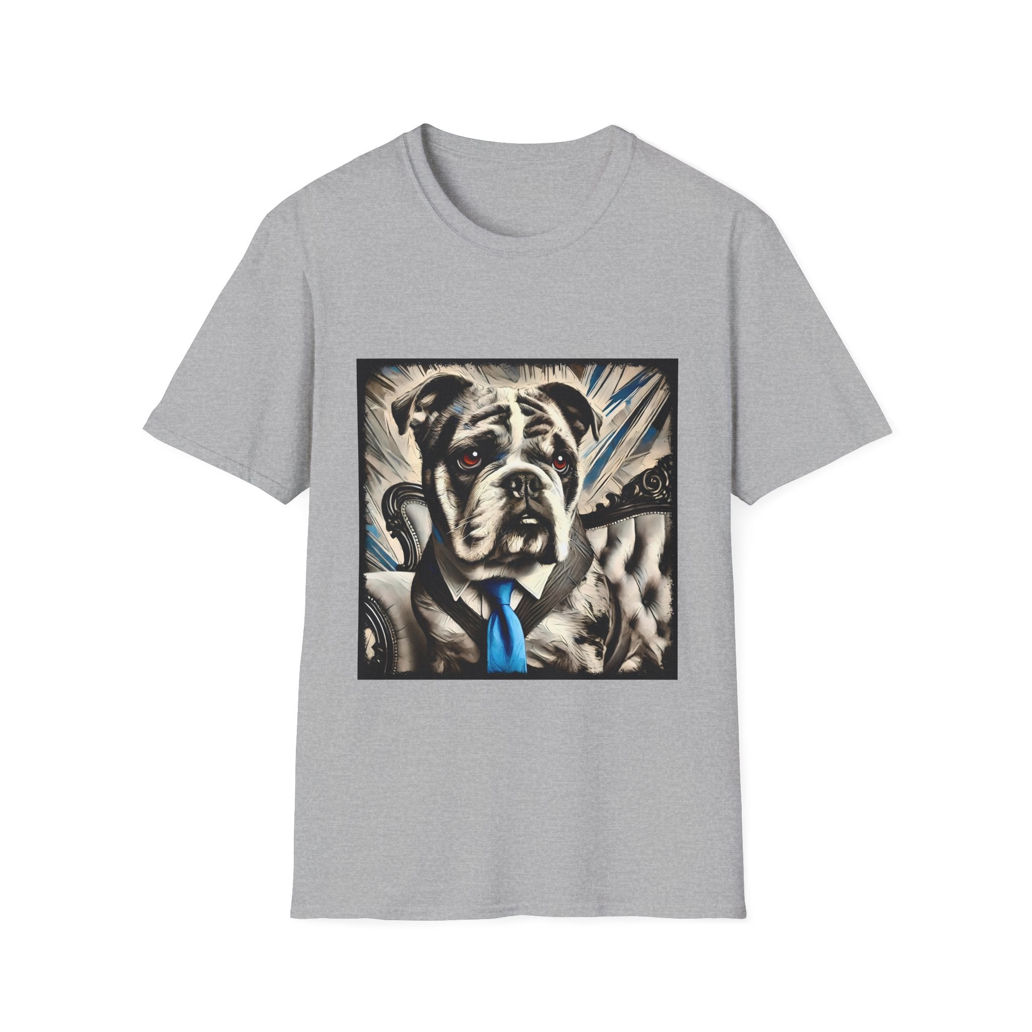 Bulldog Handsome Gent | Unisex Dog T-Shirt