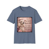Poodle Poodle Problems: Too Smart design dog lover unisex t-shirt in heather indigo