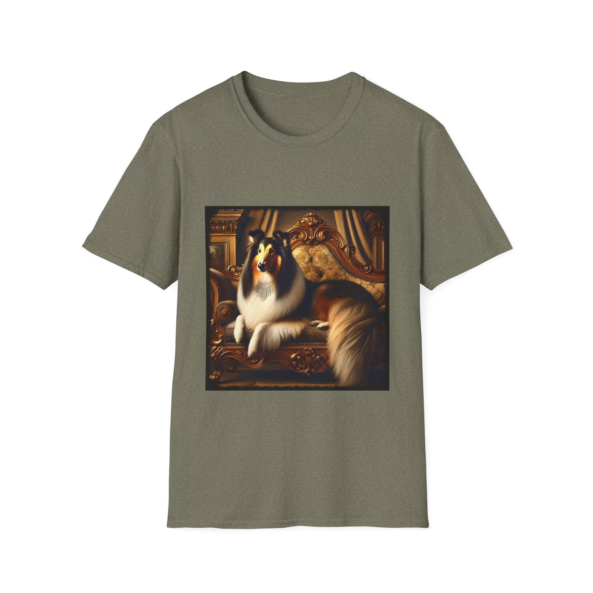 Collie Posh Princess | Unisex Dog T-Shirt