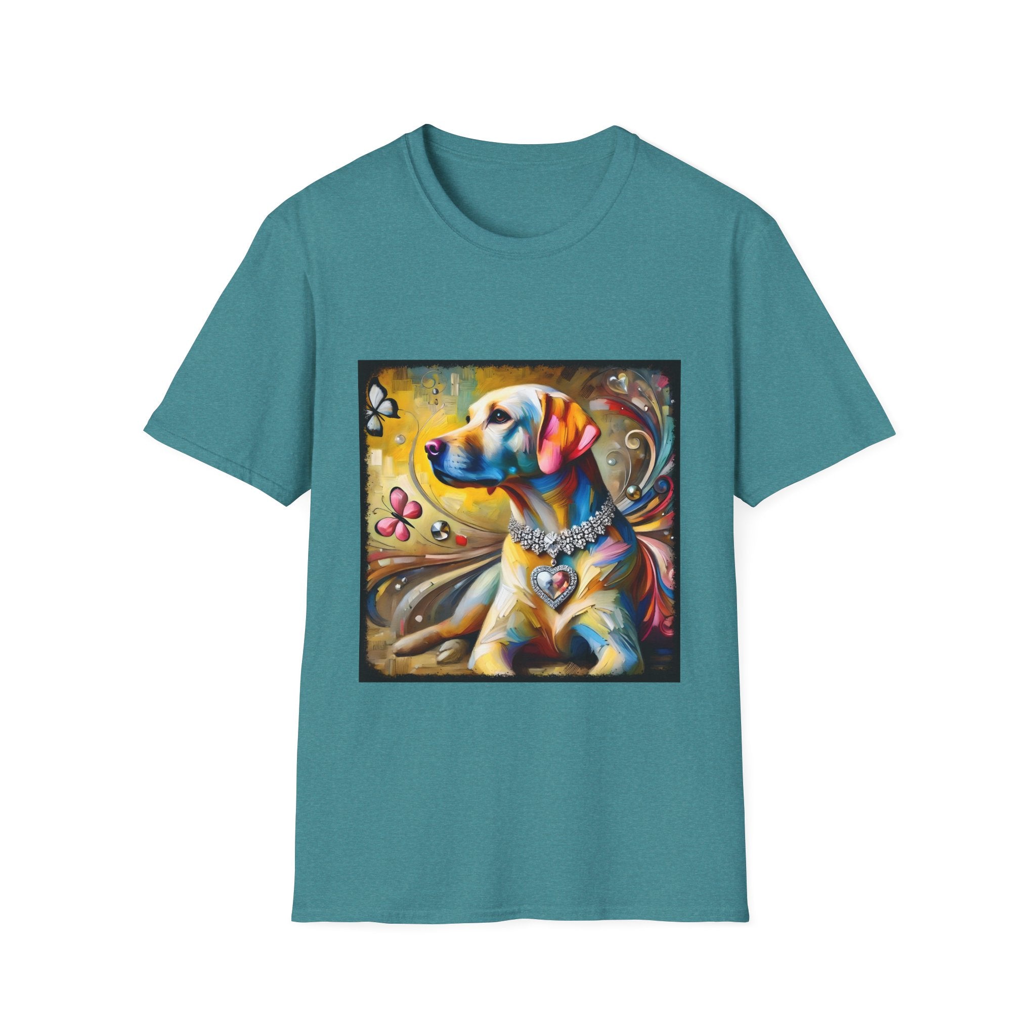 Labrador Retriever Diamond Heart Classic | Unisex Dog T-Shirt