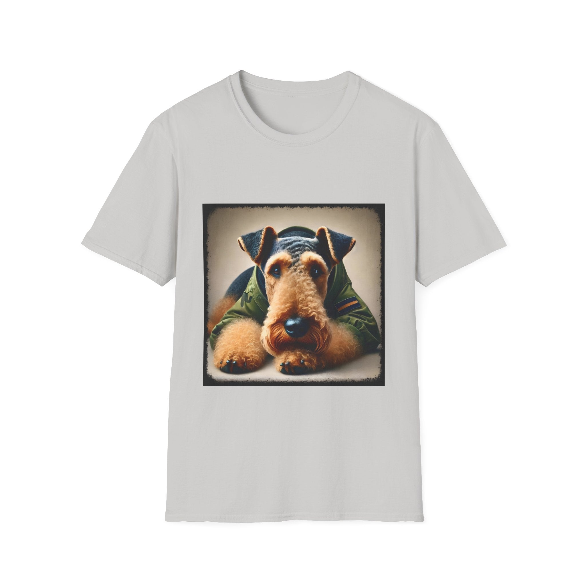 Airedale Terrier Shirt | Camo Cutie Dog Lover Tee