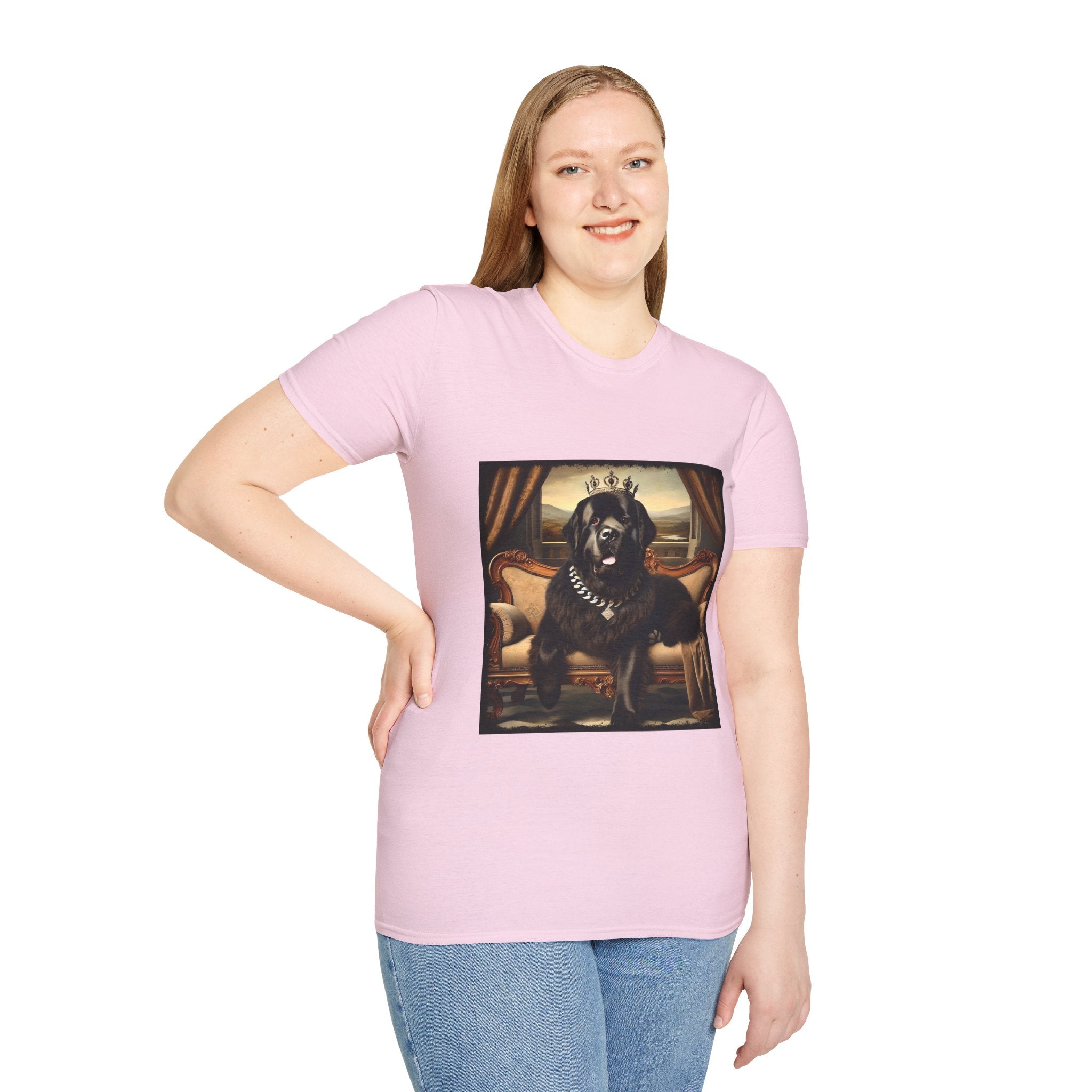 Newfoundland Posh Prince | Unisex Dog T-Shirt