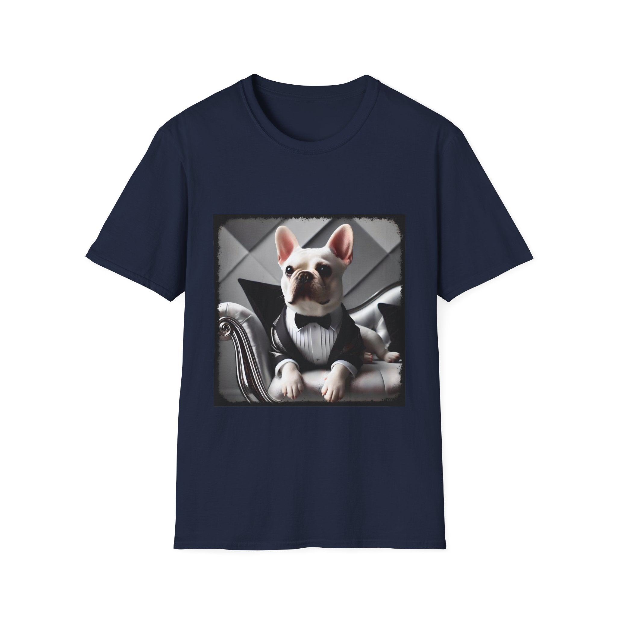 French Bulldog Shirt | Debonair Dude Dog Lover Tee