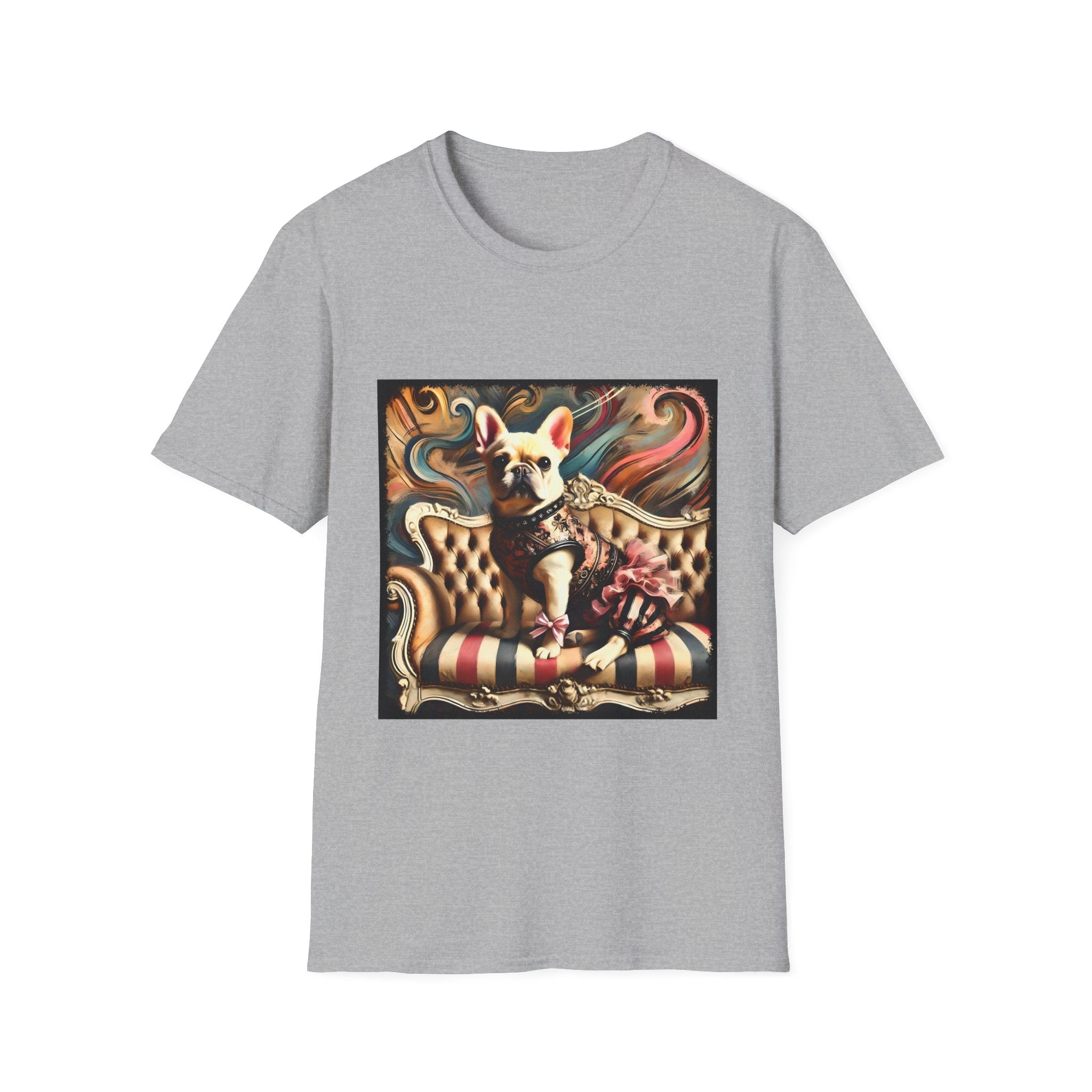 French Bulldog Shirt | Pink Rocker Dog Lover Tee